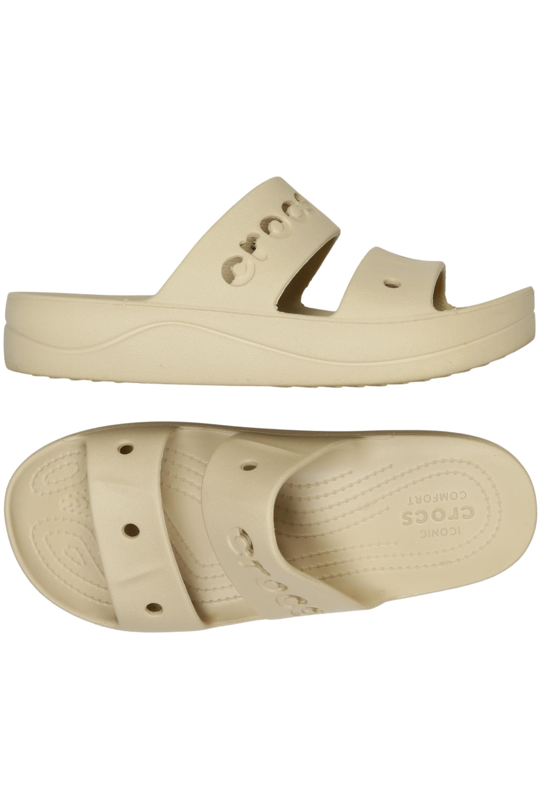 

Crocs Damen Sandale, beige, Gr. 7