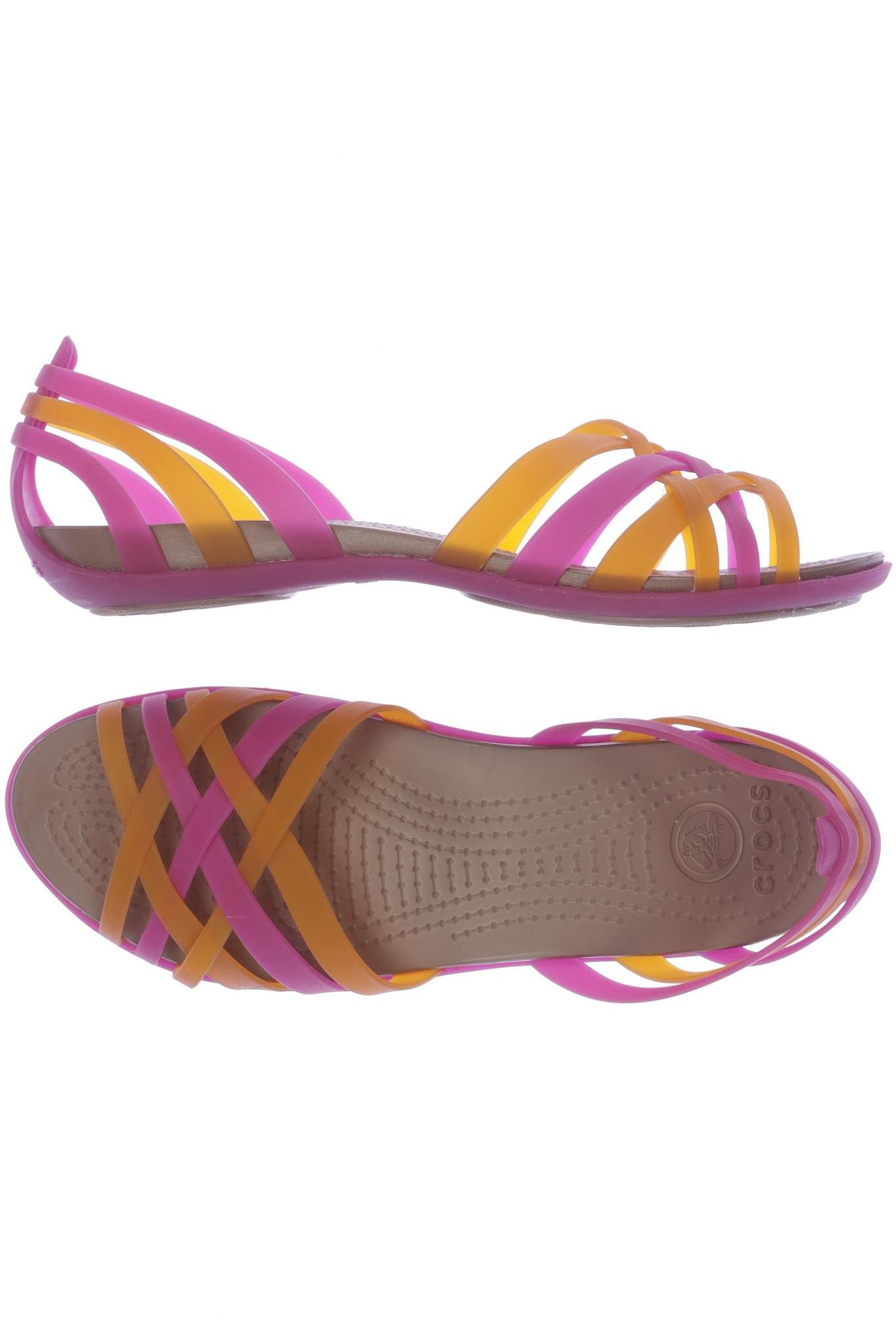 

Crocs Damen Sandale, pink, Gr. 8