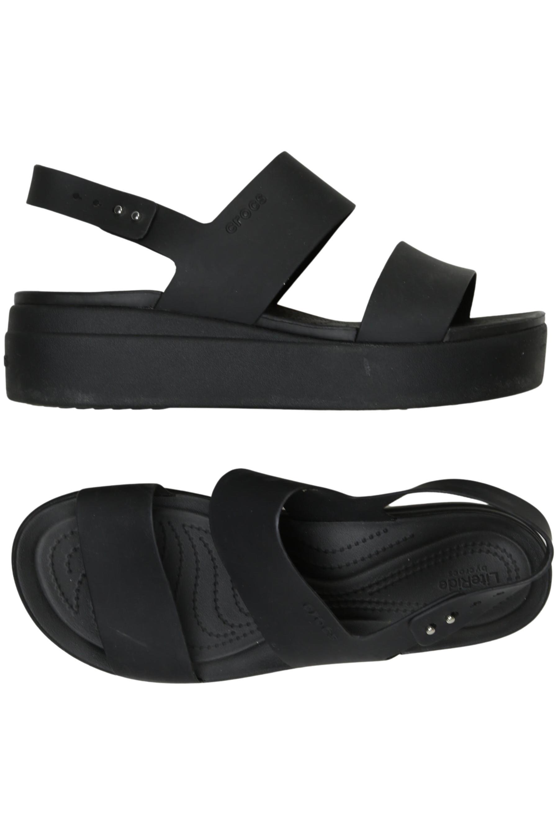 

Crocs Damen Sandale, schwarz, Gr. 10