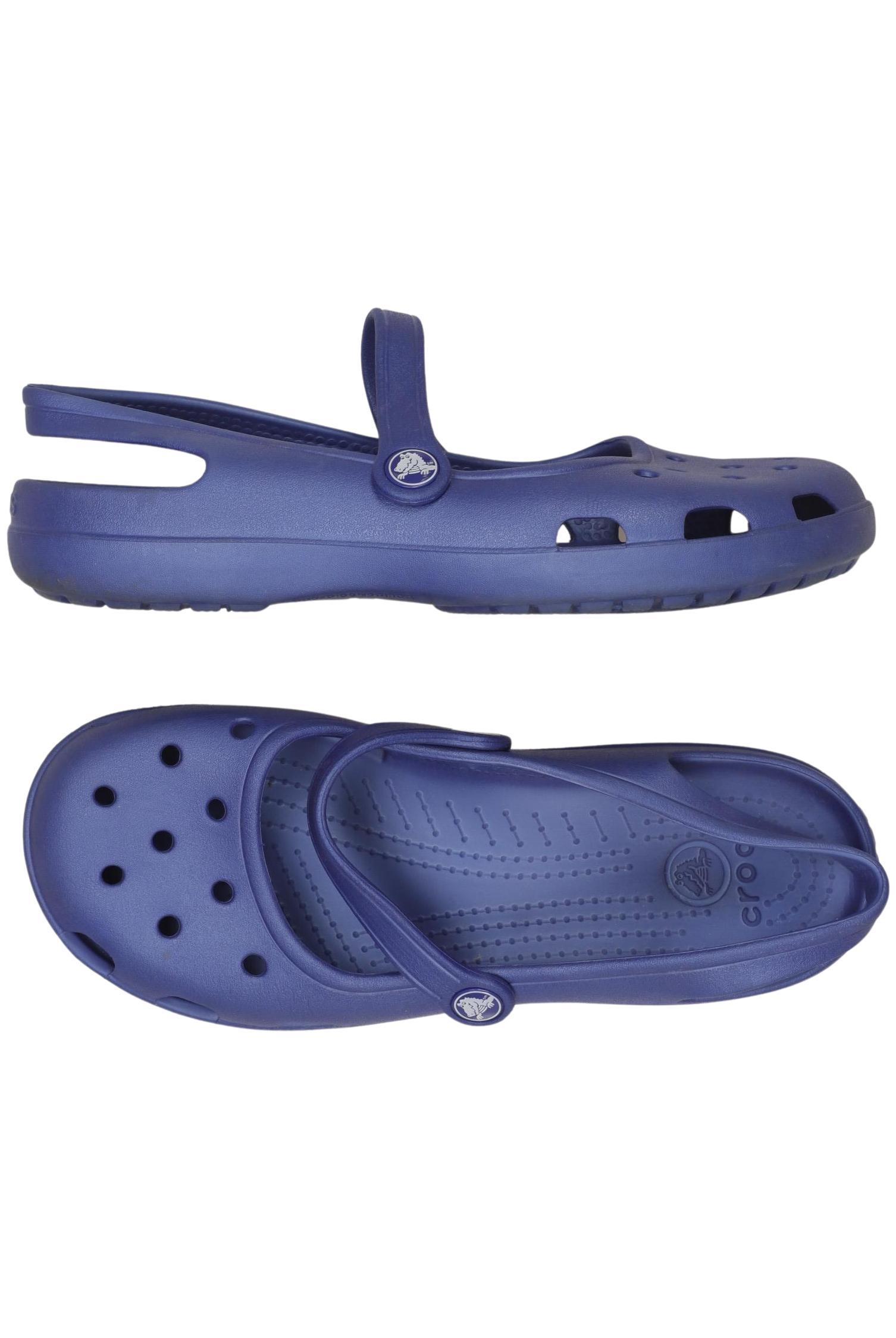 

Crocs Damen Sandale, blau, Gr. 9