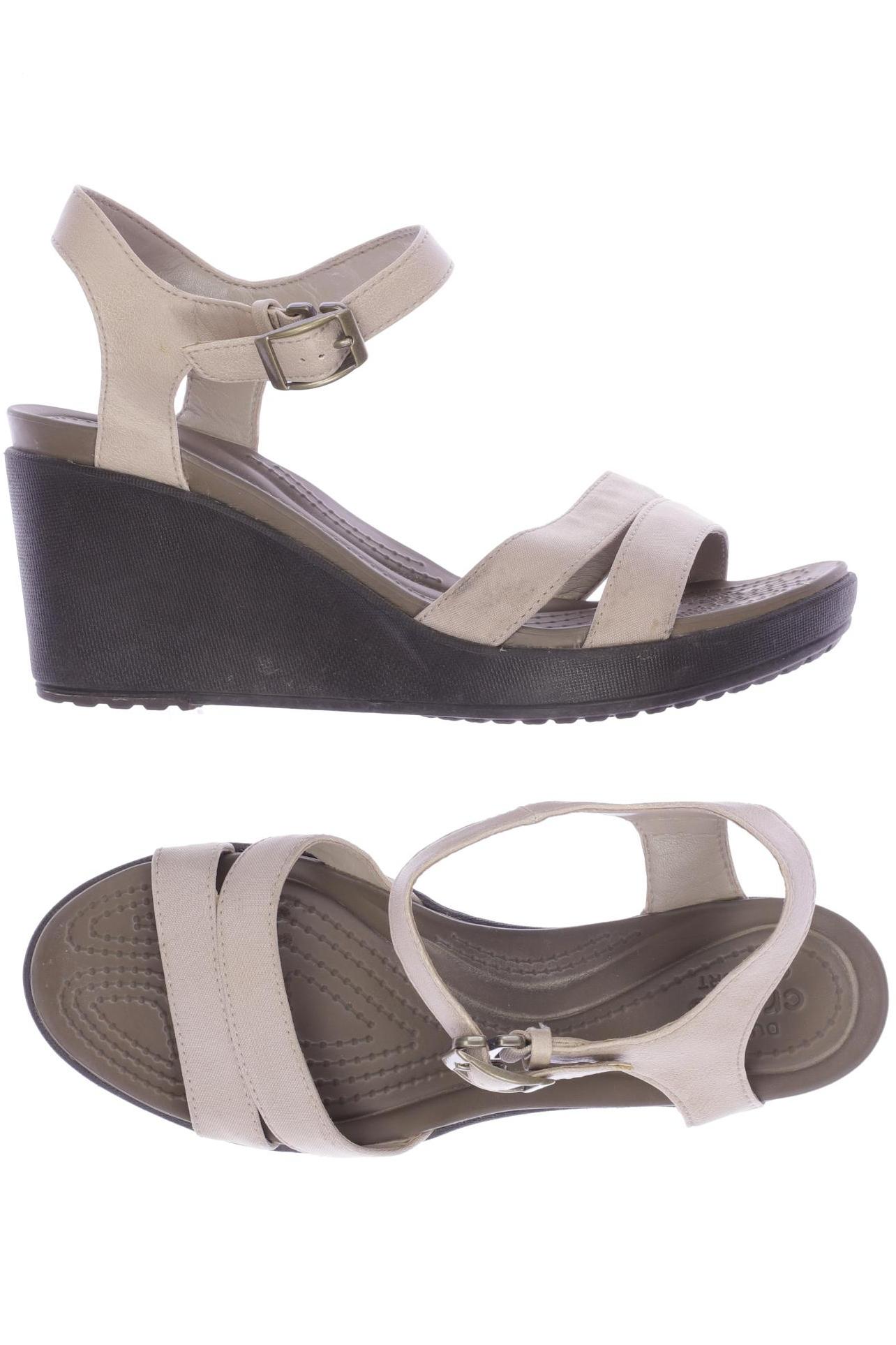 

Crocs Damen Sandale, beige, Gr. 8