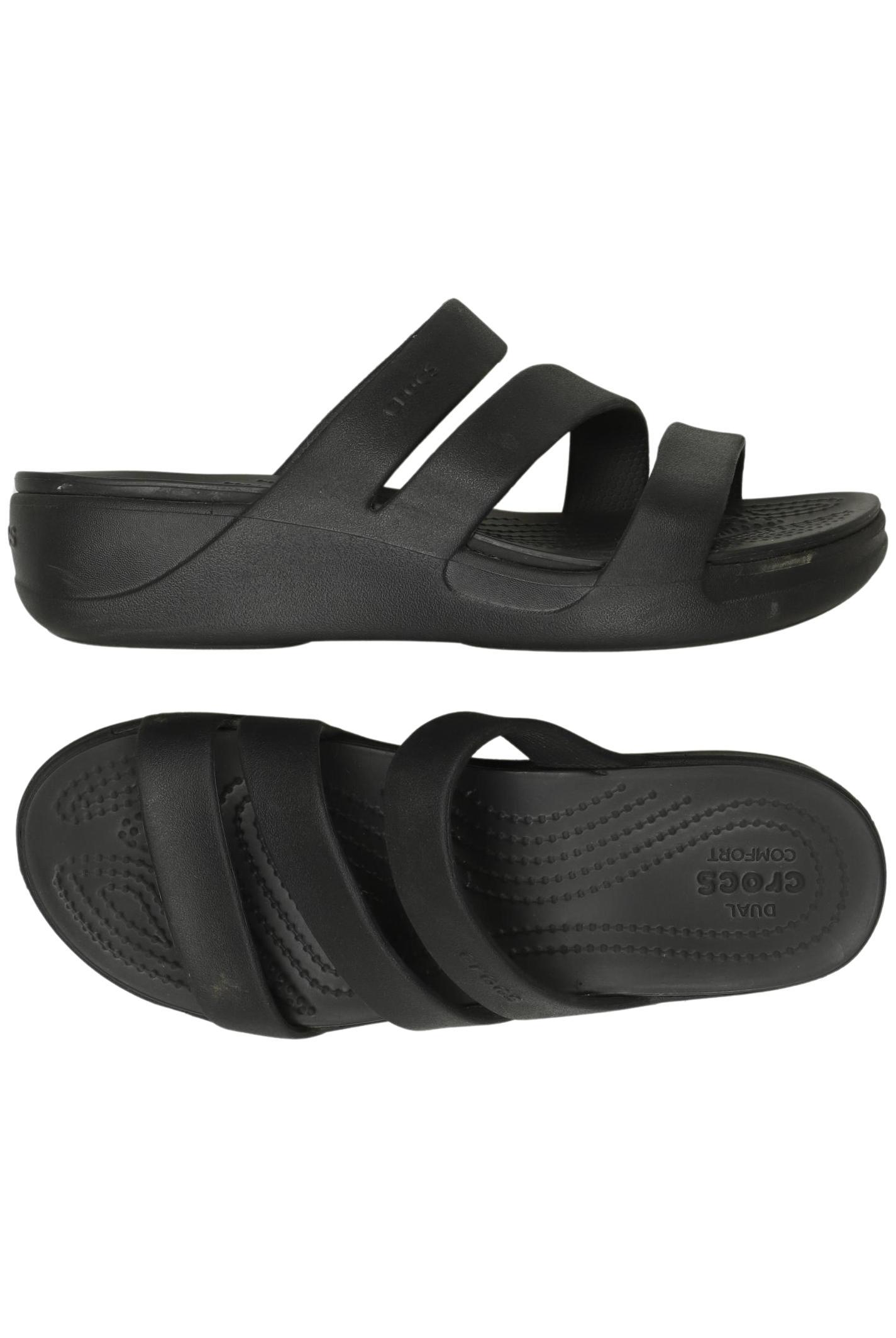 

Crocs Damen Sandale, schwarz, Gr. 8