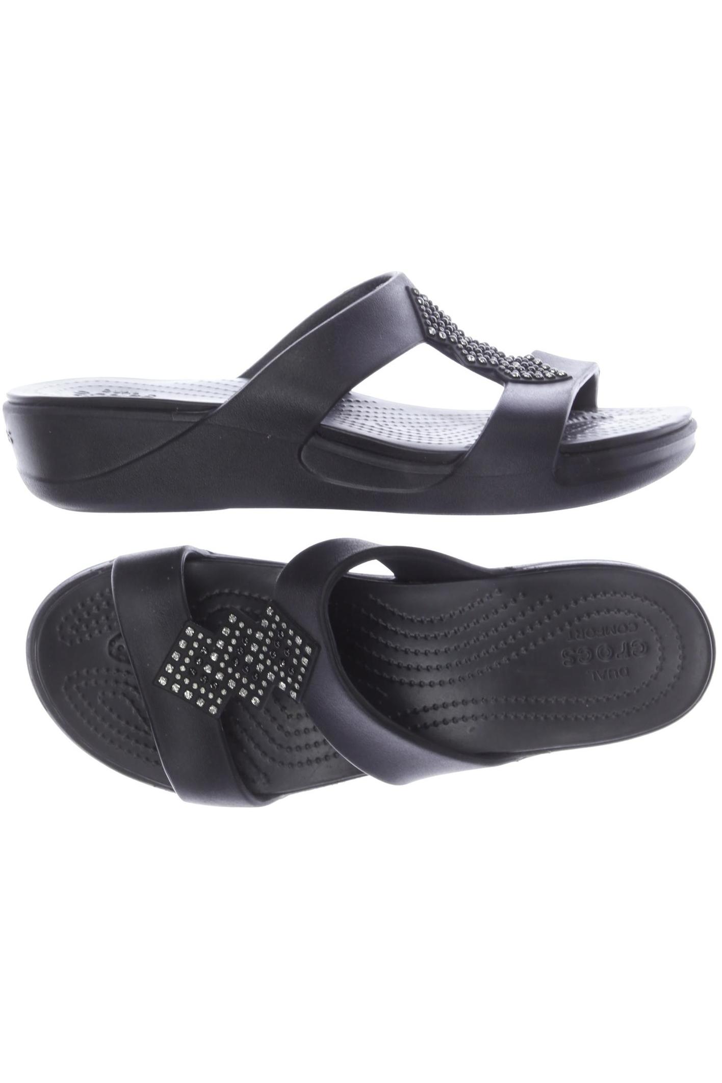 

Crocs Damen Sandale, schwarz, Gr. 9