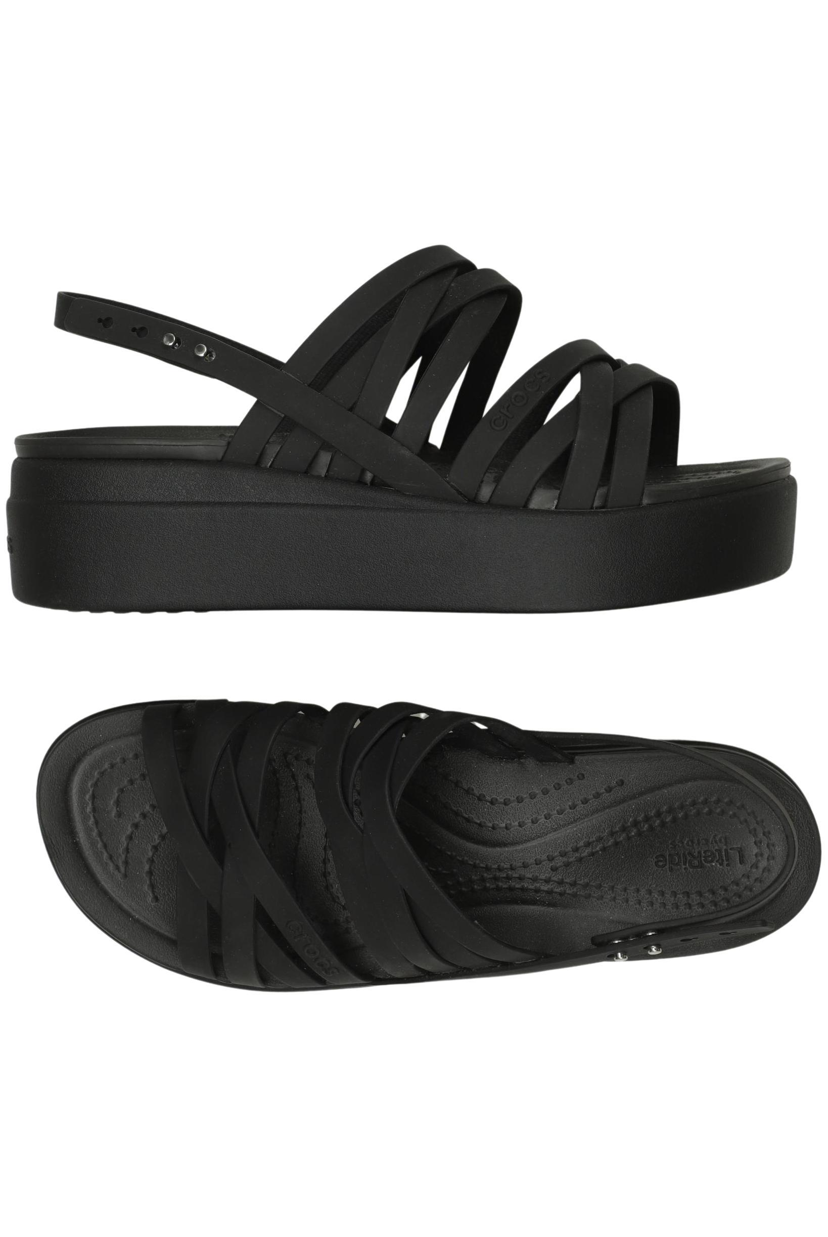 

Crocs Damen Sandale, schwarz, Gr. 8