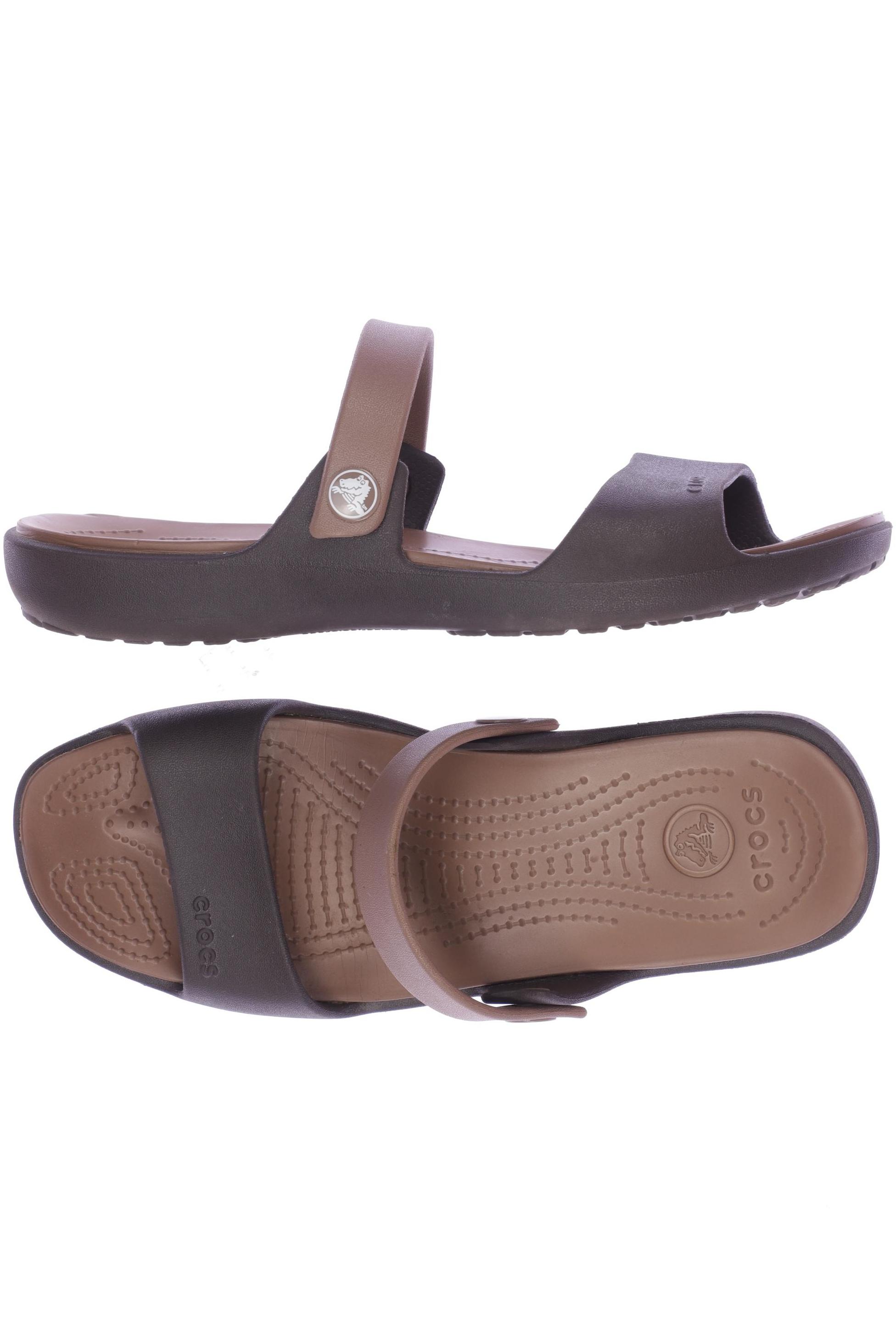 

Crocs Damen Sandale, braun, Gr. 9