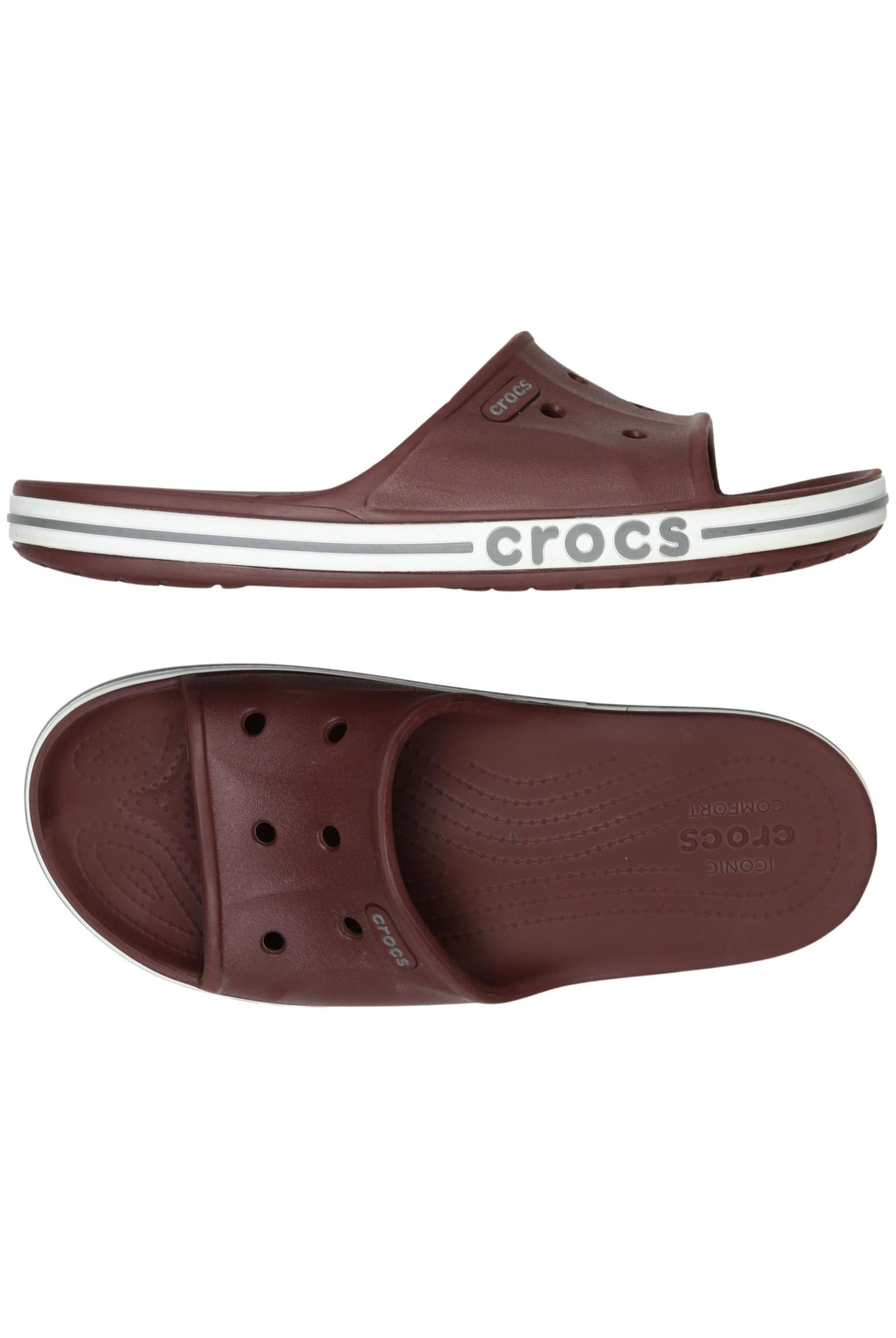 

Crocs Damen Sandale, bordeaux, Gr. 10