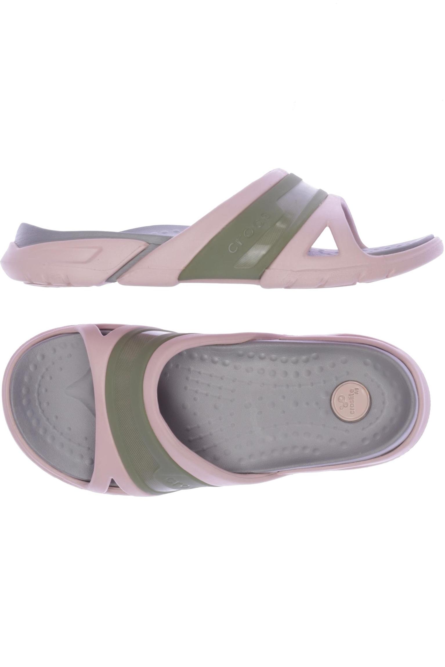 

Crocs Damen Sandale, pink, Gr. 7
