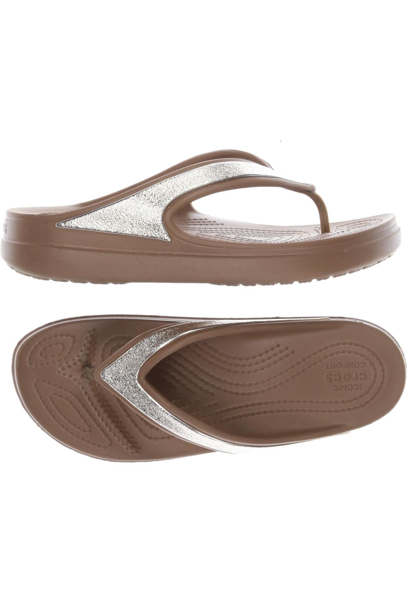 

Crocs Damen Sandale, braun, Gr. 8