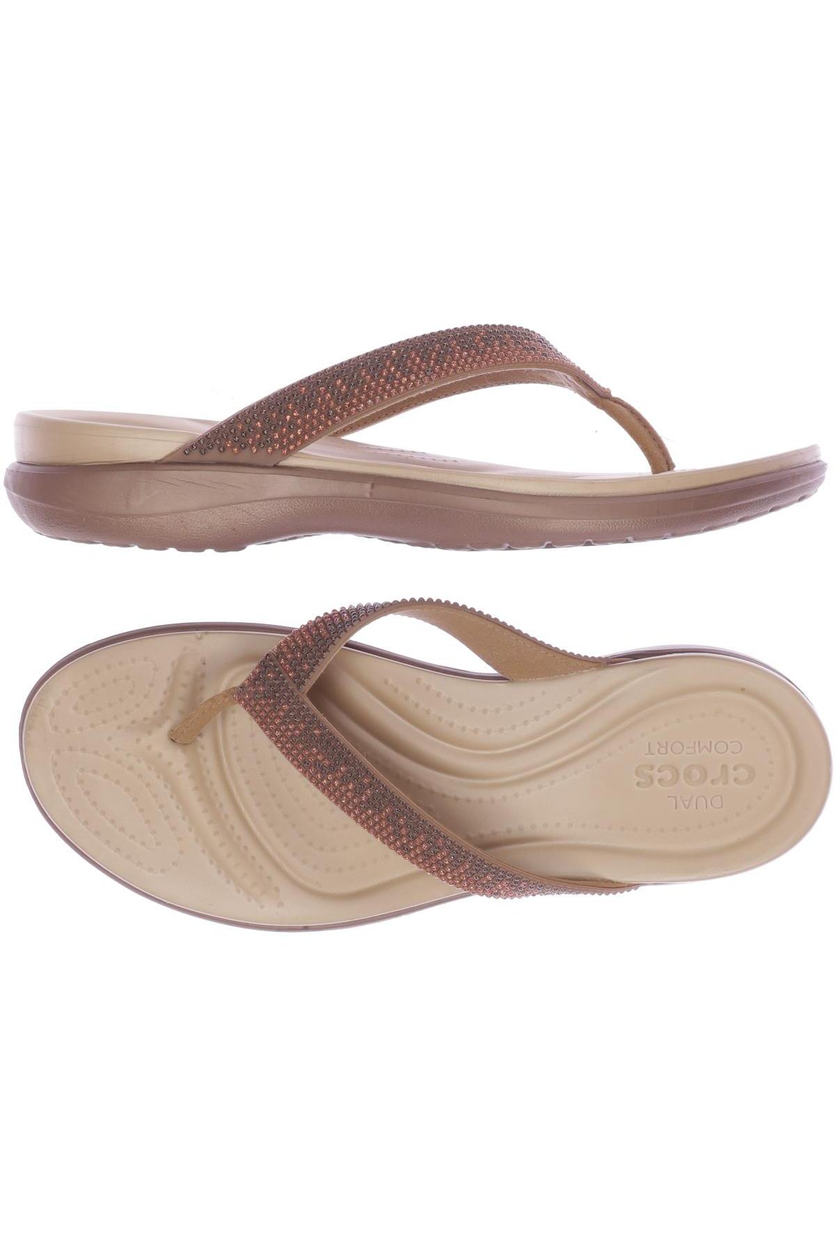 

Crocs Damen Sandale, braun, Gr. 10