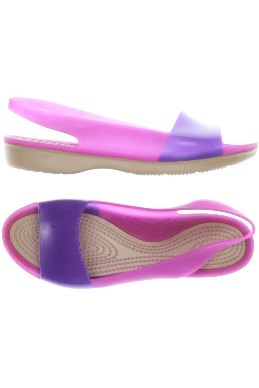 

Crocs Damen Sandale, pink, Gr. 7