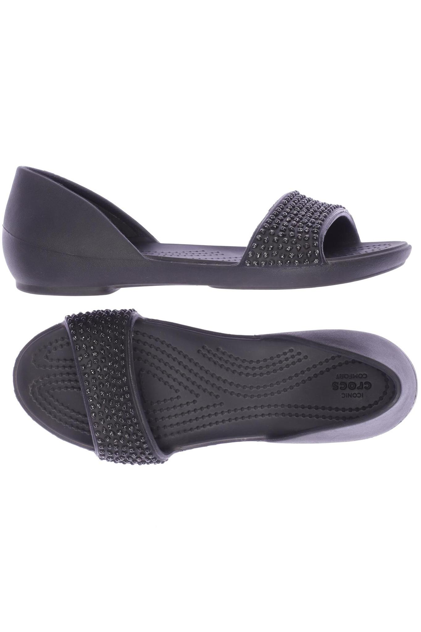 

Crocs Damen Sandale, schwarz, Gr. 5