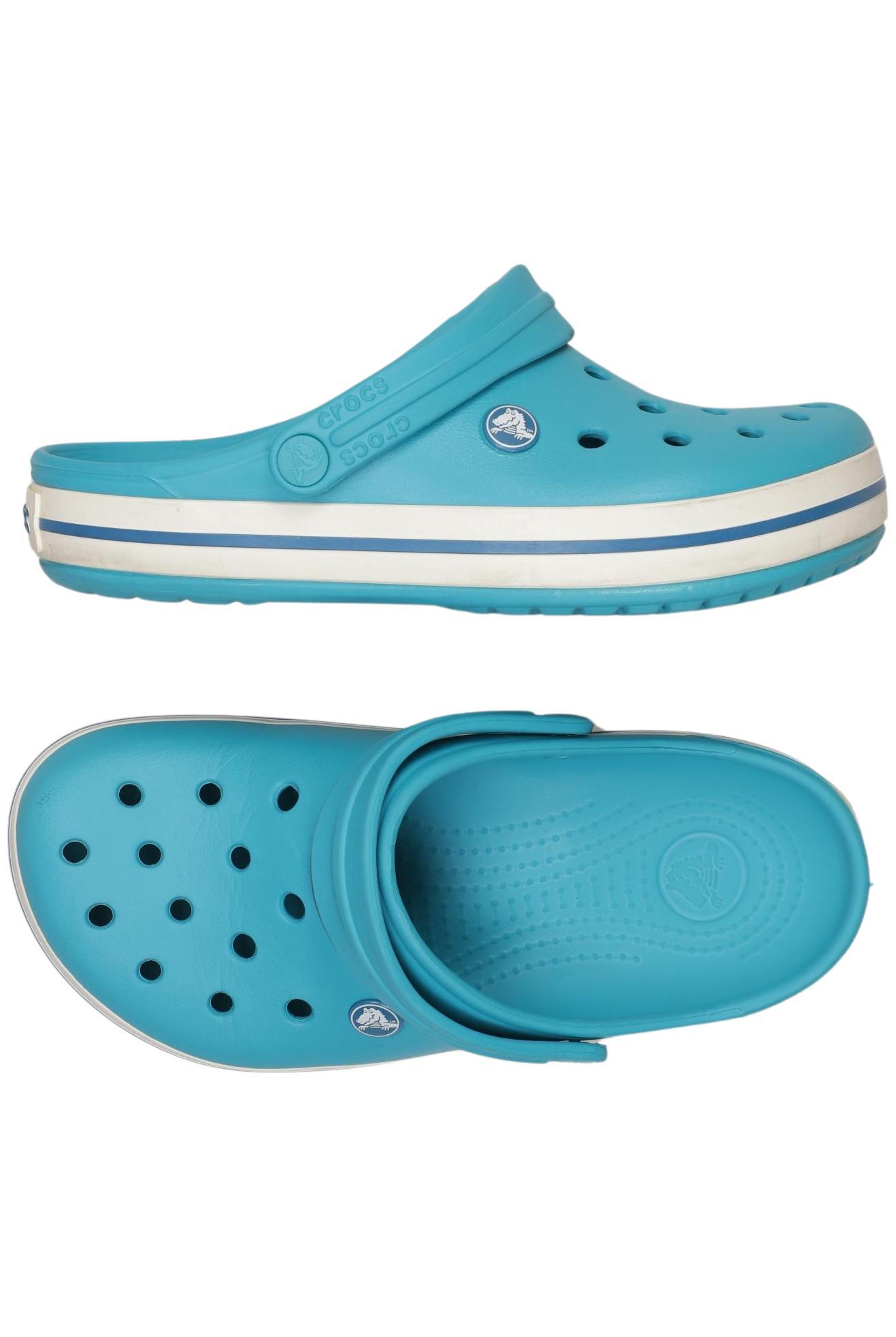 

Crocs Damen Sandale, türkis, Gr. 7