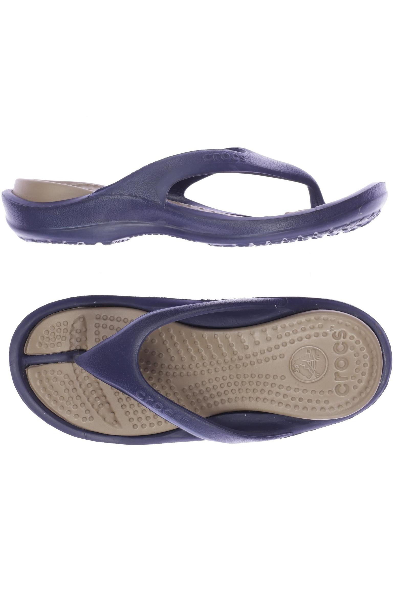 

Crocs Damen Sandale, blau, Gr. 7