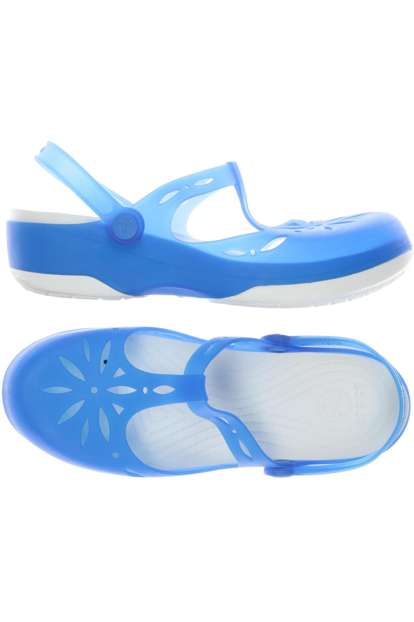 

Crocs Damen Sandale, blau, Gr. 8
