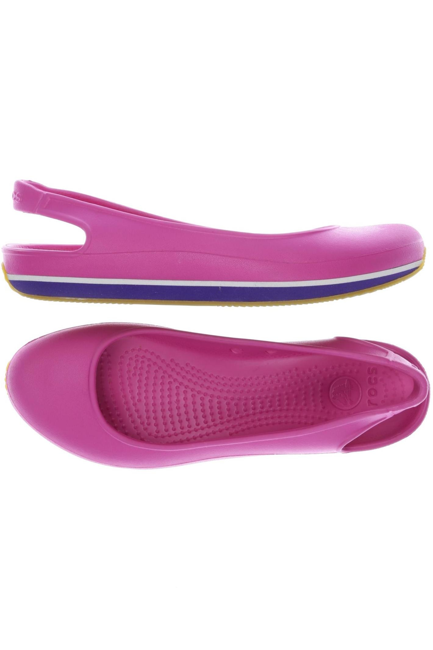 

Crocs Damen Sandale, pink, Gr. 7
