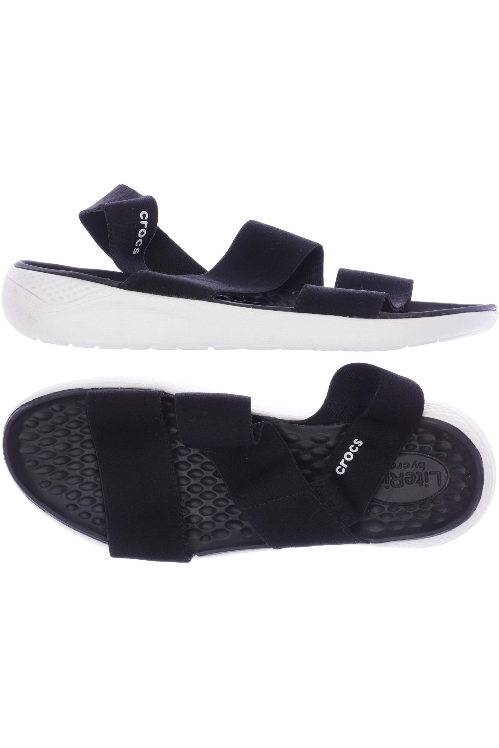 

Crocs Damen Sandale, schwarz, Gr. 8