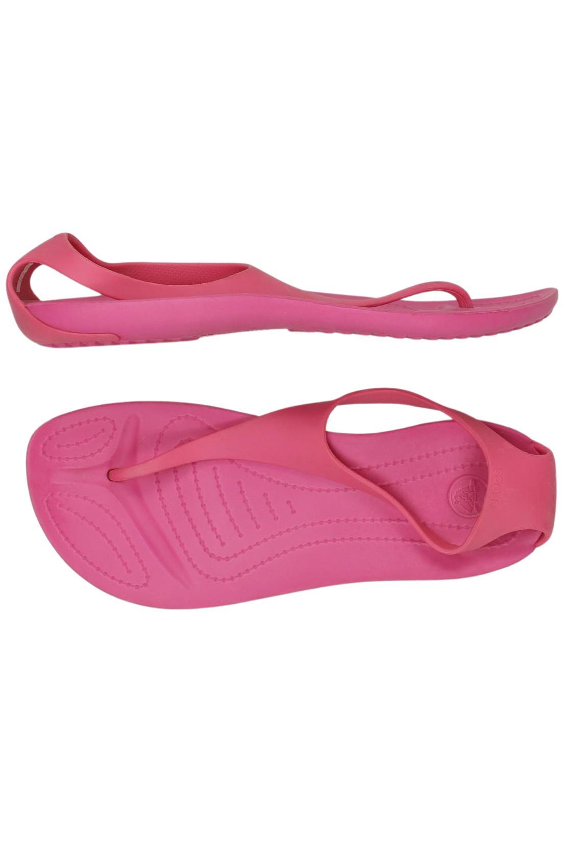 

Crocs Damen Sandale, pink, Gr. 7