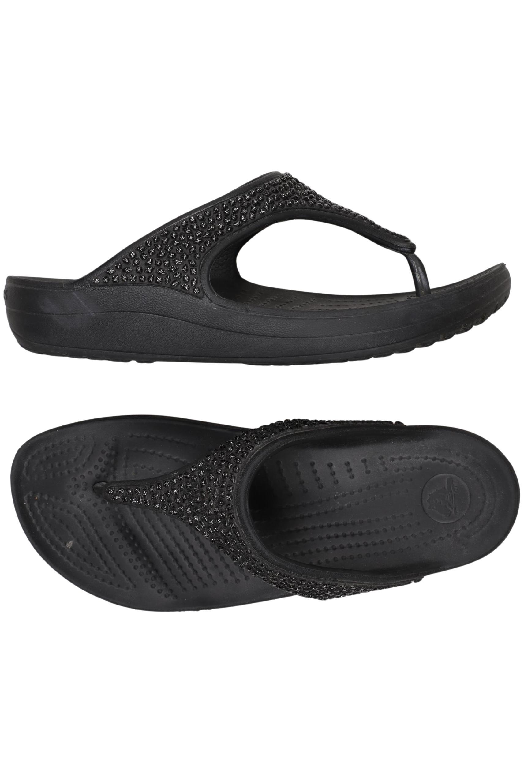 

Crocs Damen Sandale, schwarz, Gr. 8