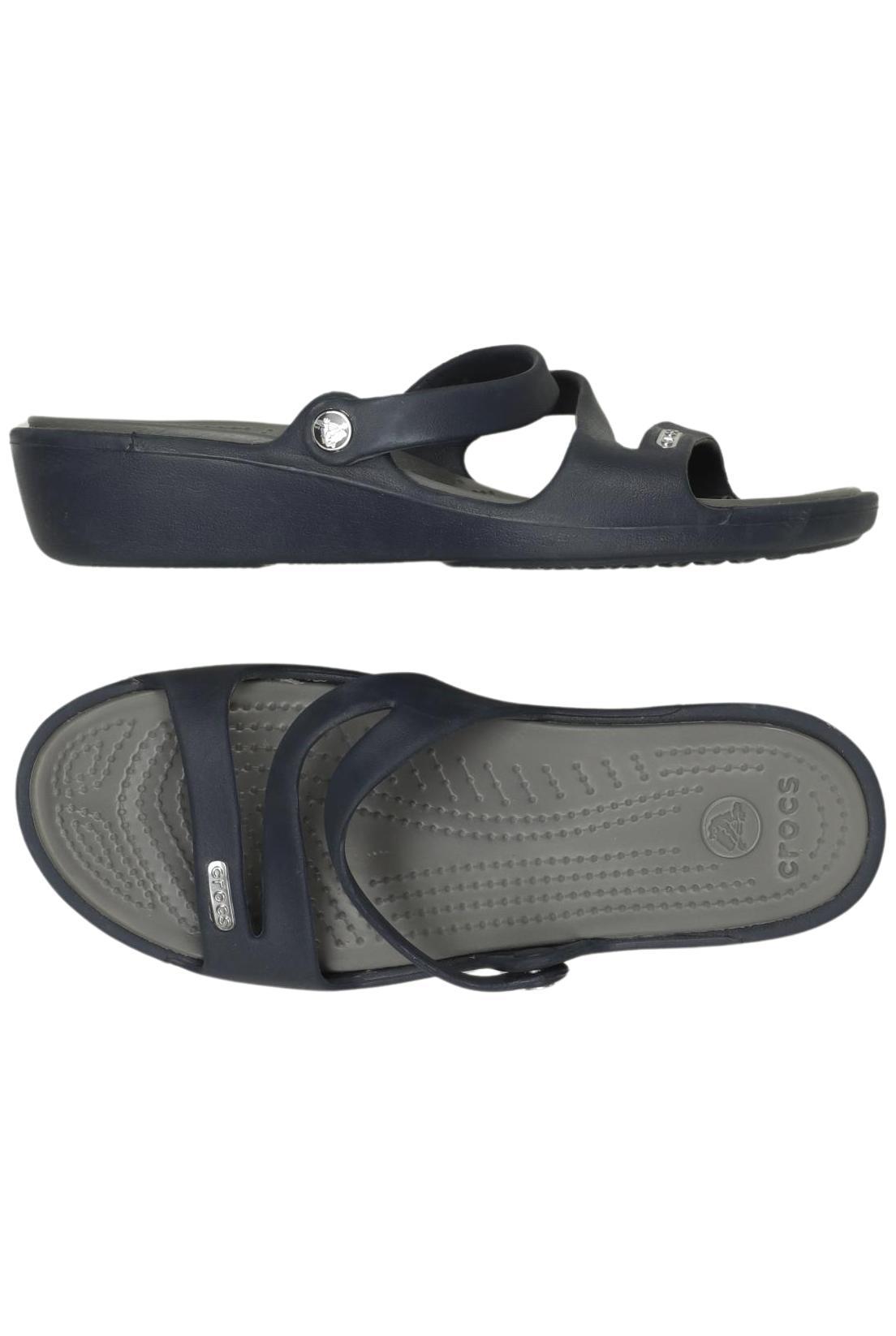 

Crocs Damen Sandale, marineblau, Gr. 6