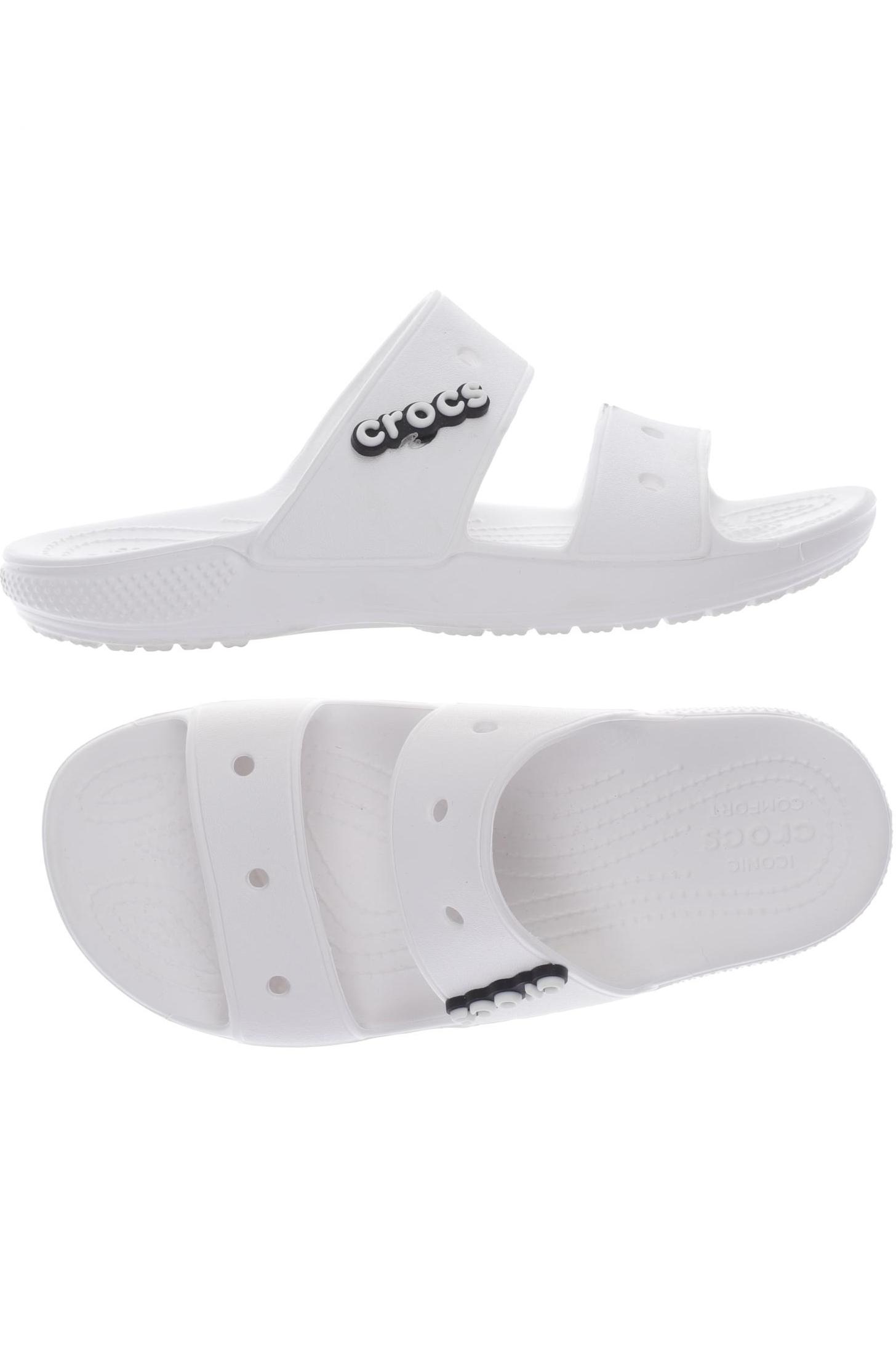 

Crocs Damen Sandale, weiß, Gr. 8