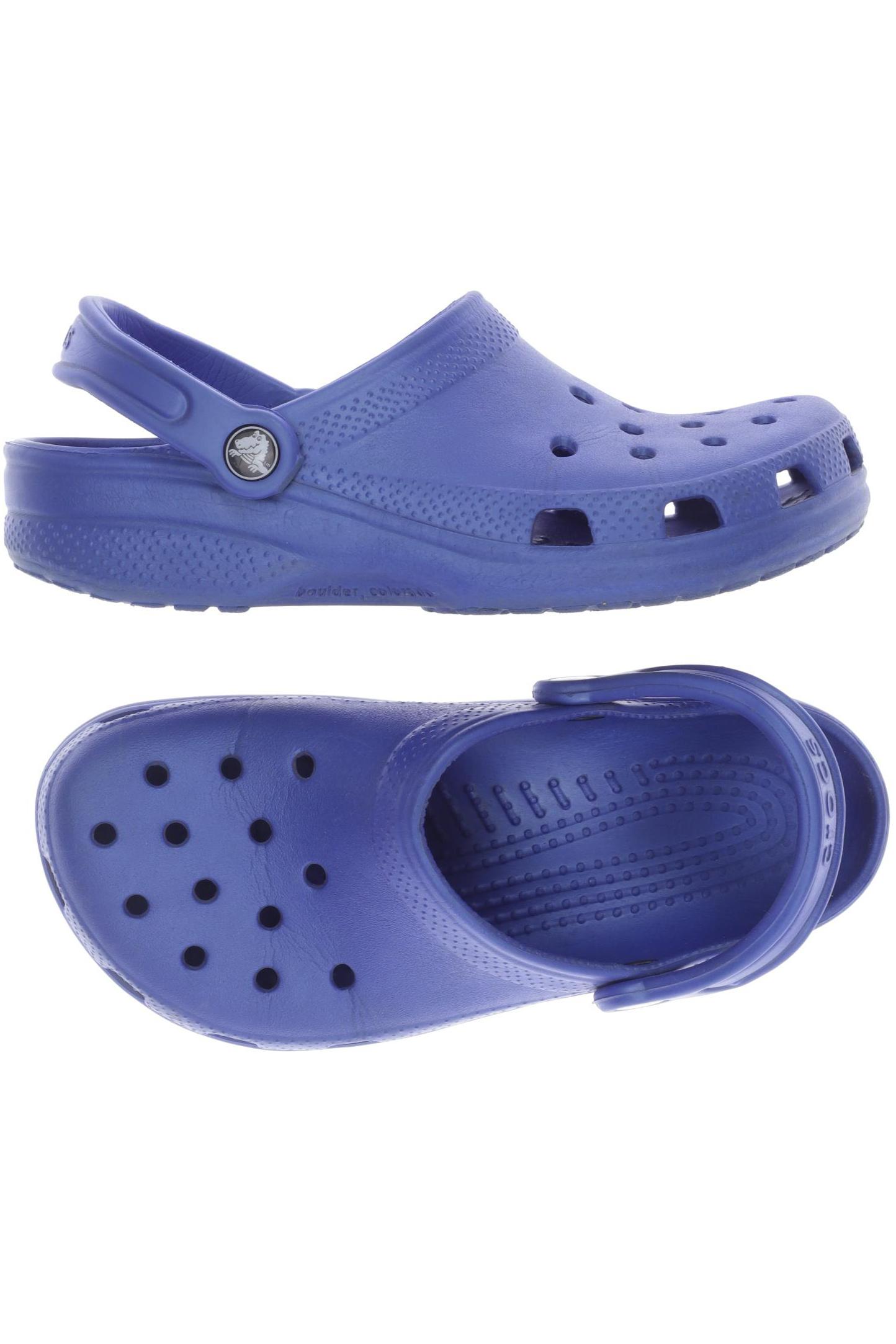 

Crocs Damen Sandale, blau, Gr. 7