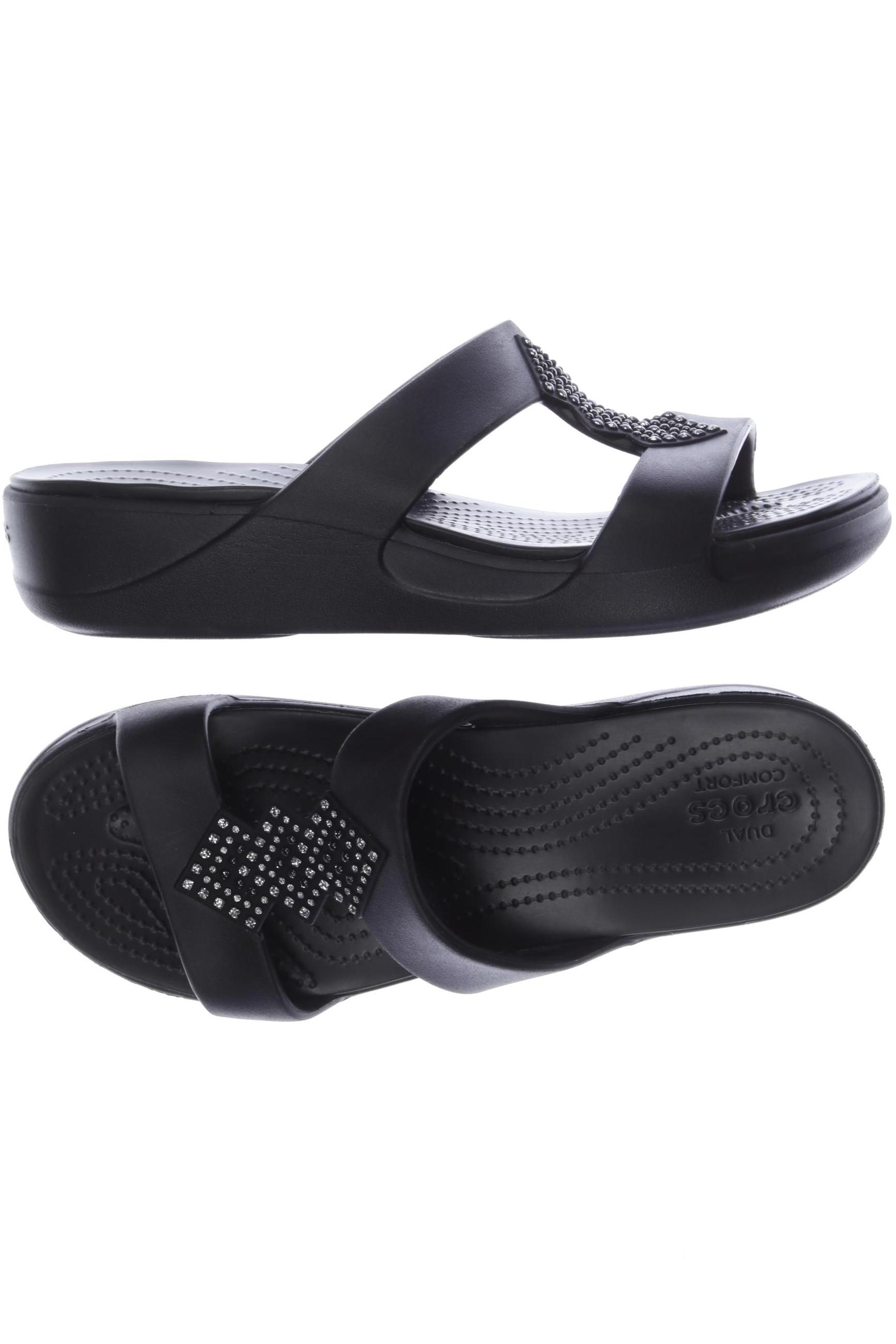 

Crocs Damen Sandale, schwarz, Gr. 9