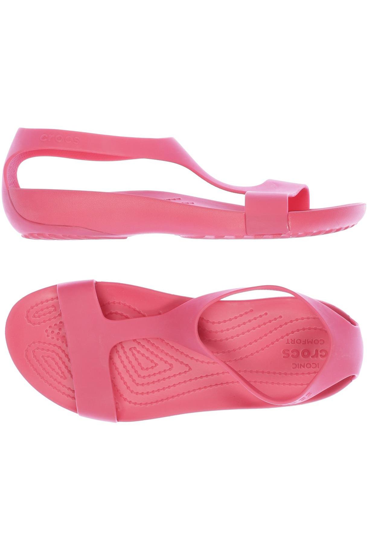 

Crocs Damen Sandale, pink, Gr. 8