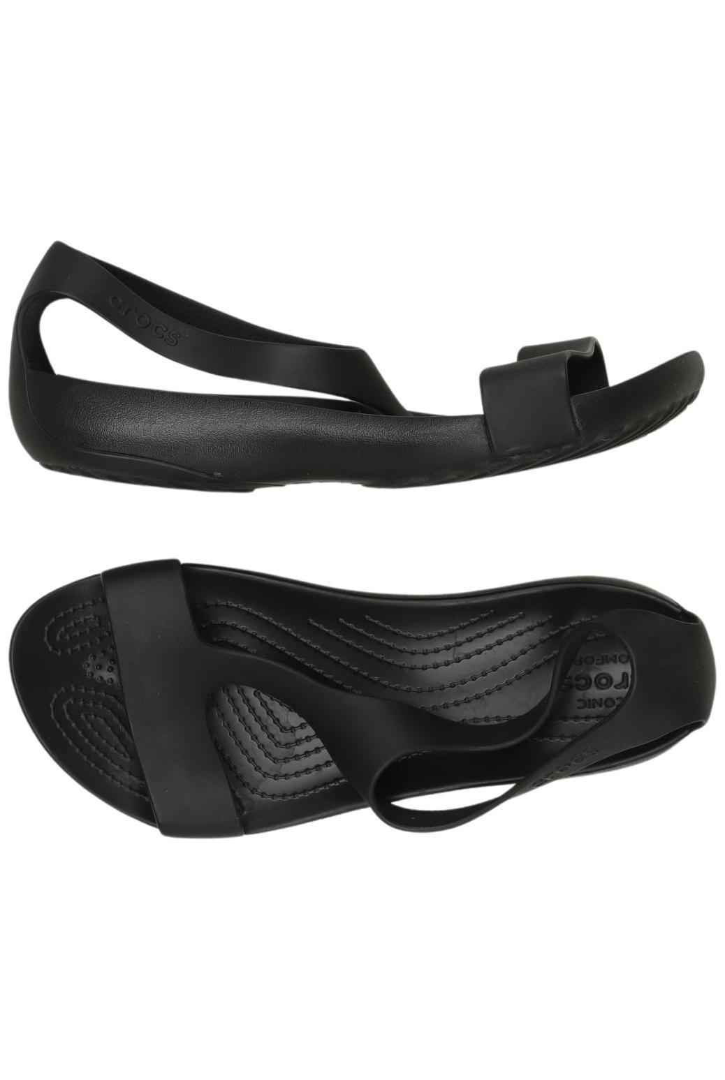 

Crocs Damen Sandale, schwarz, Gr. 8