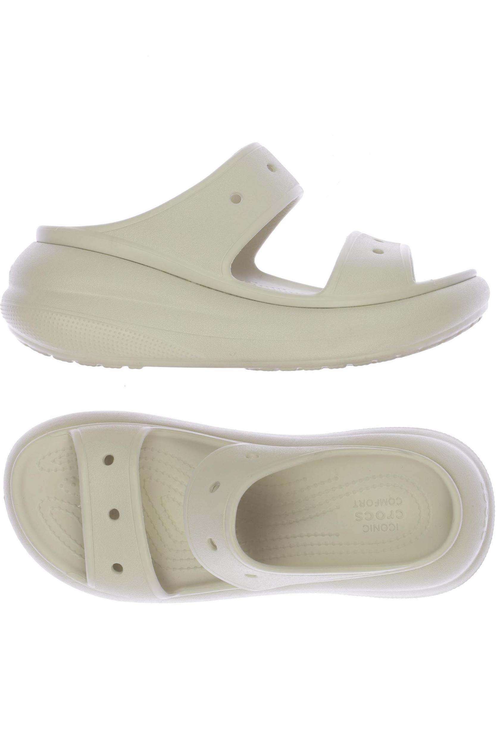 

Crocs Damen Sandale, cremeweiß
