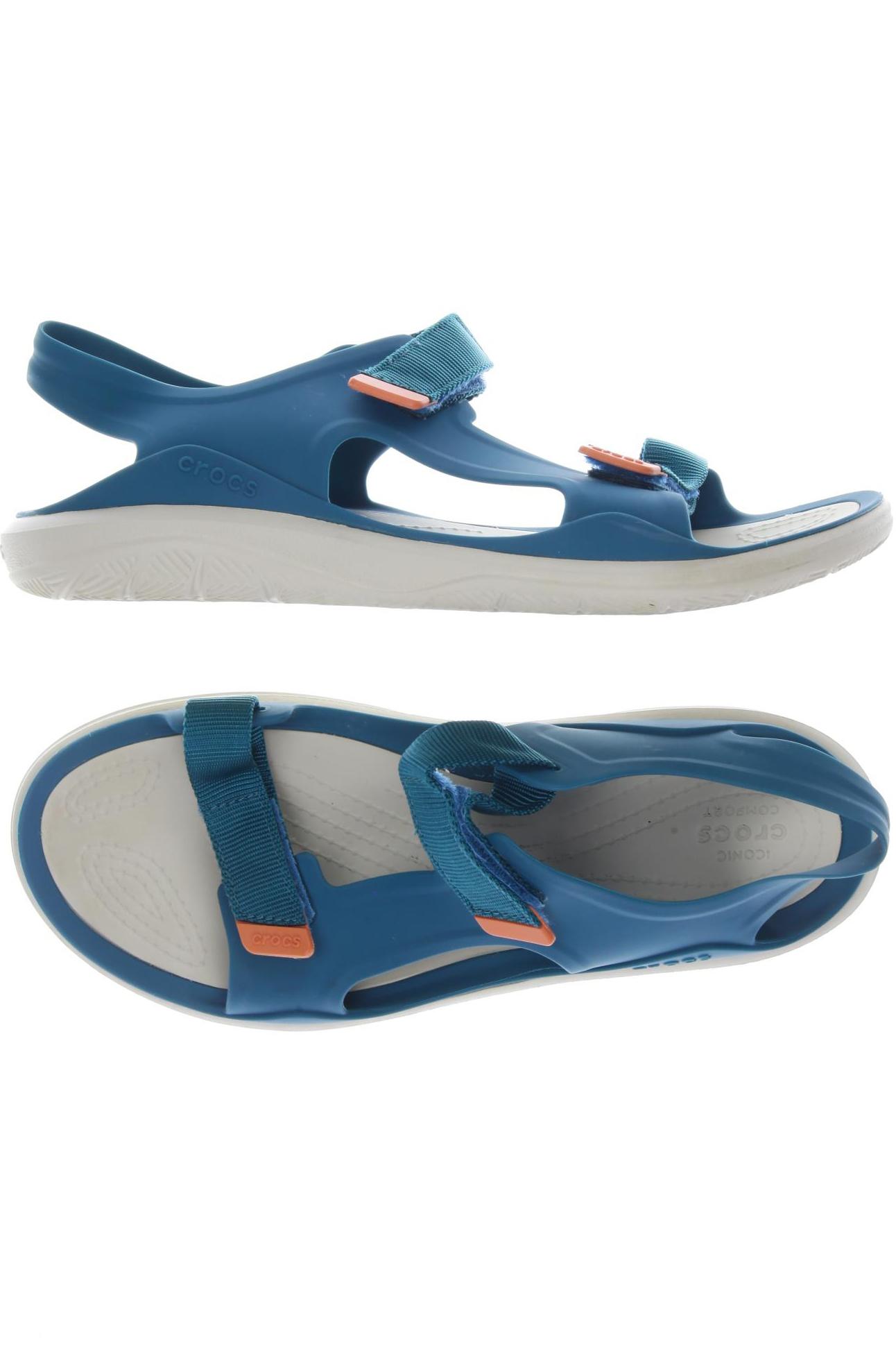 

Crocs Damen Sandale, türkis, Gr. 11
