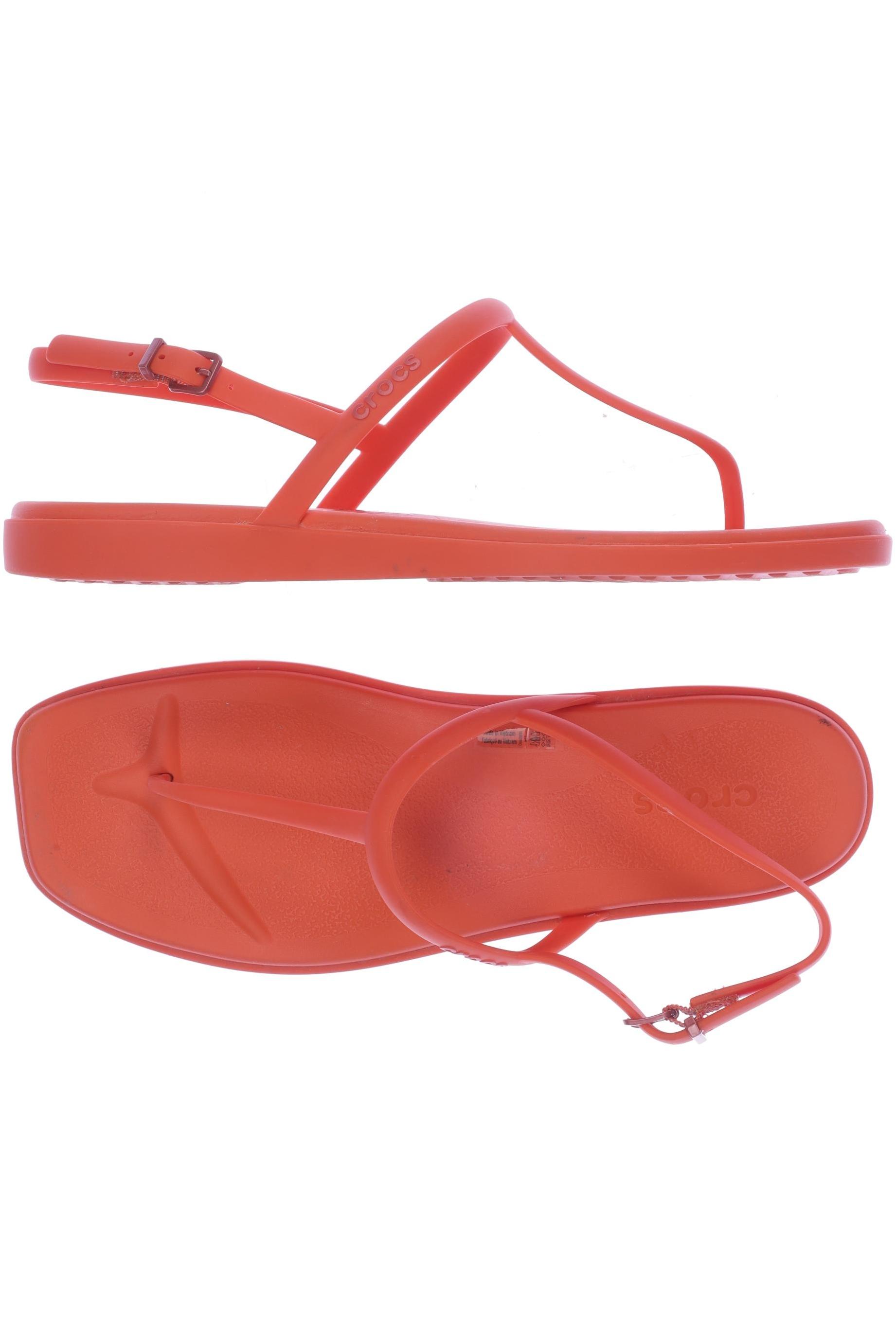 Thumbnail - Crocs Damen Sandale, orange, Gr. 11