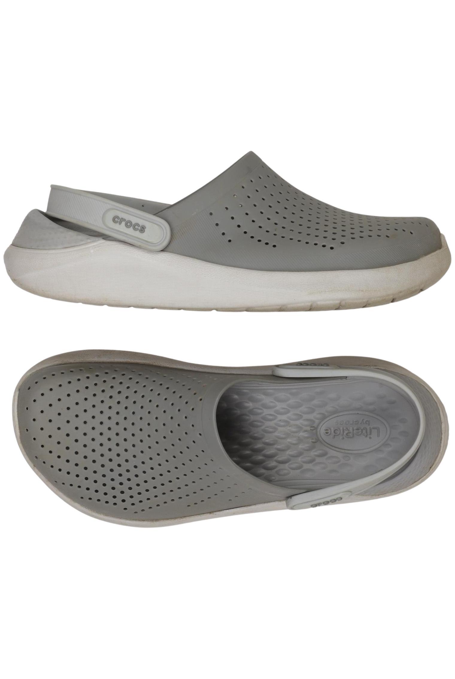 

Crocs Damen Sandale, grau, Gr. 8