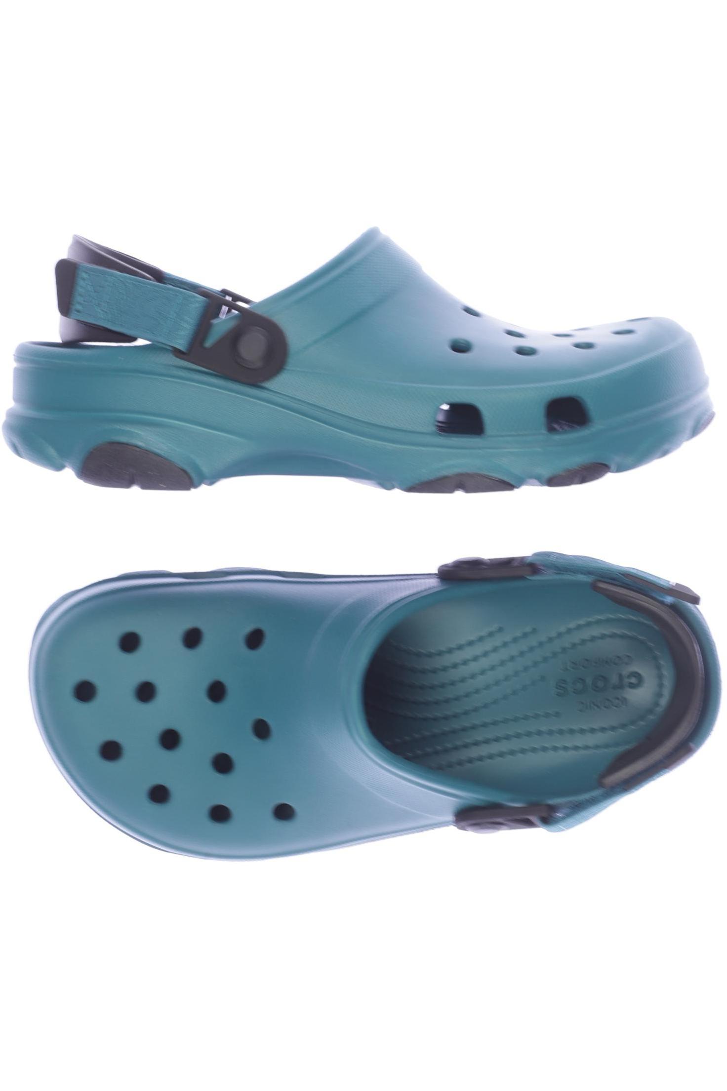 

Crocs Damen Sandale, türkis, Gr. 8