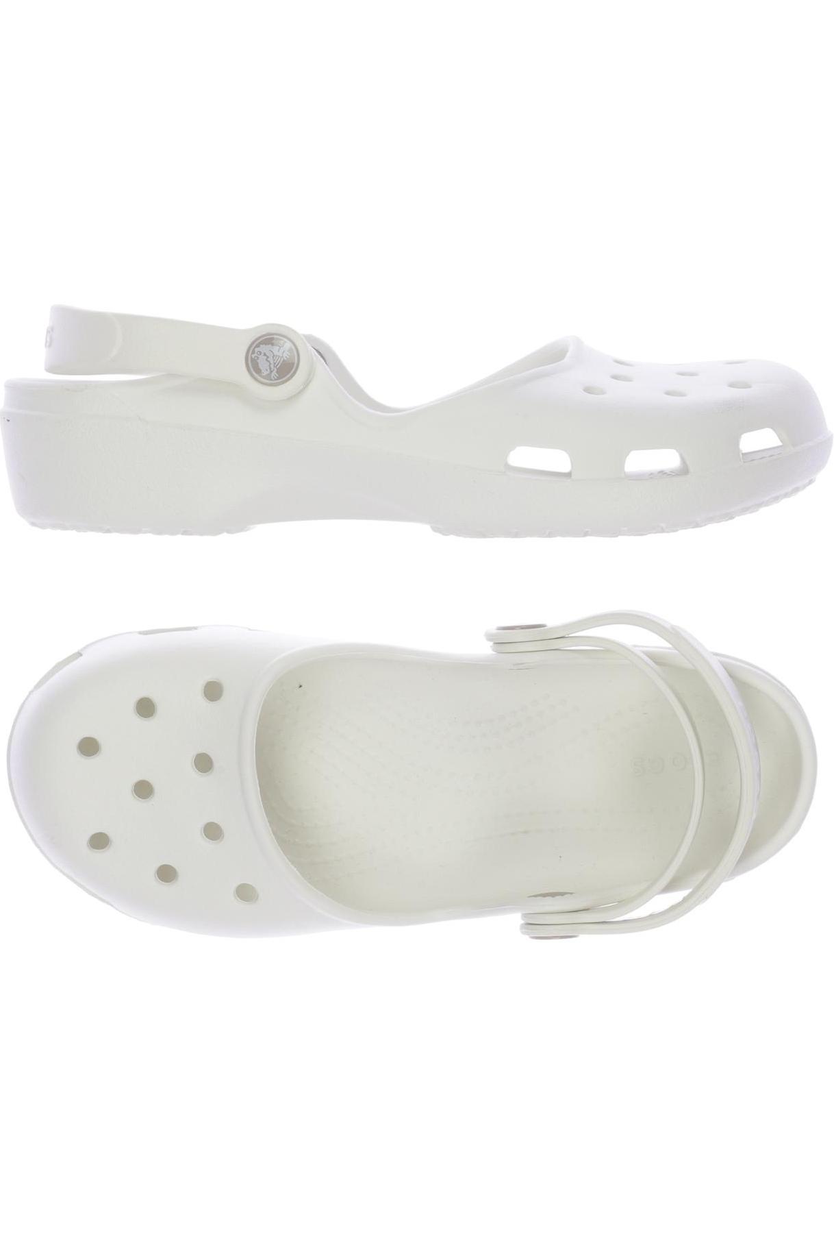

Crocs Damen Sandale, weiß, Gr. 7
