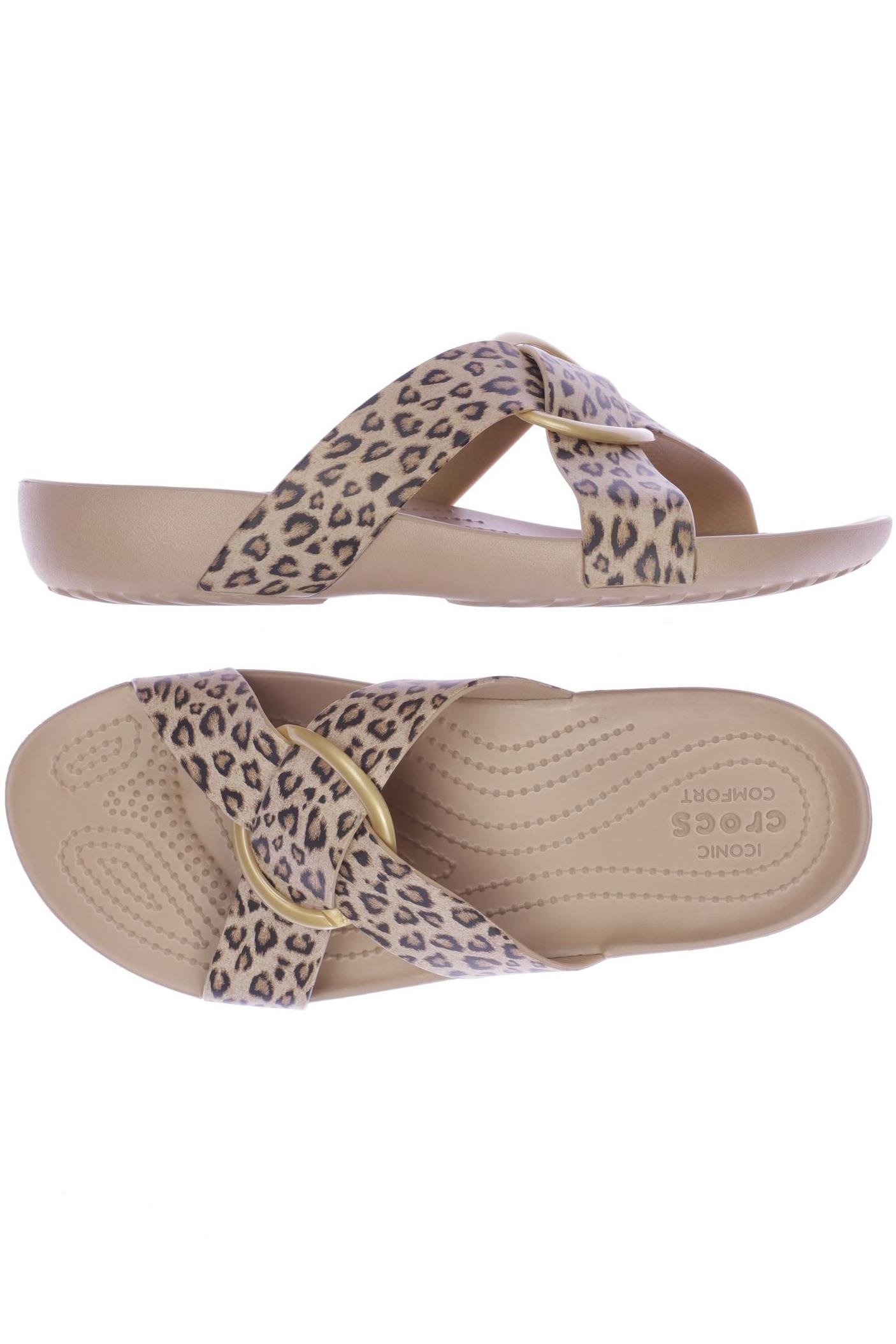 

Crocs Damen Sandale, braun, Gr. 8