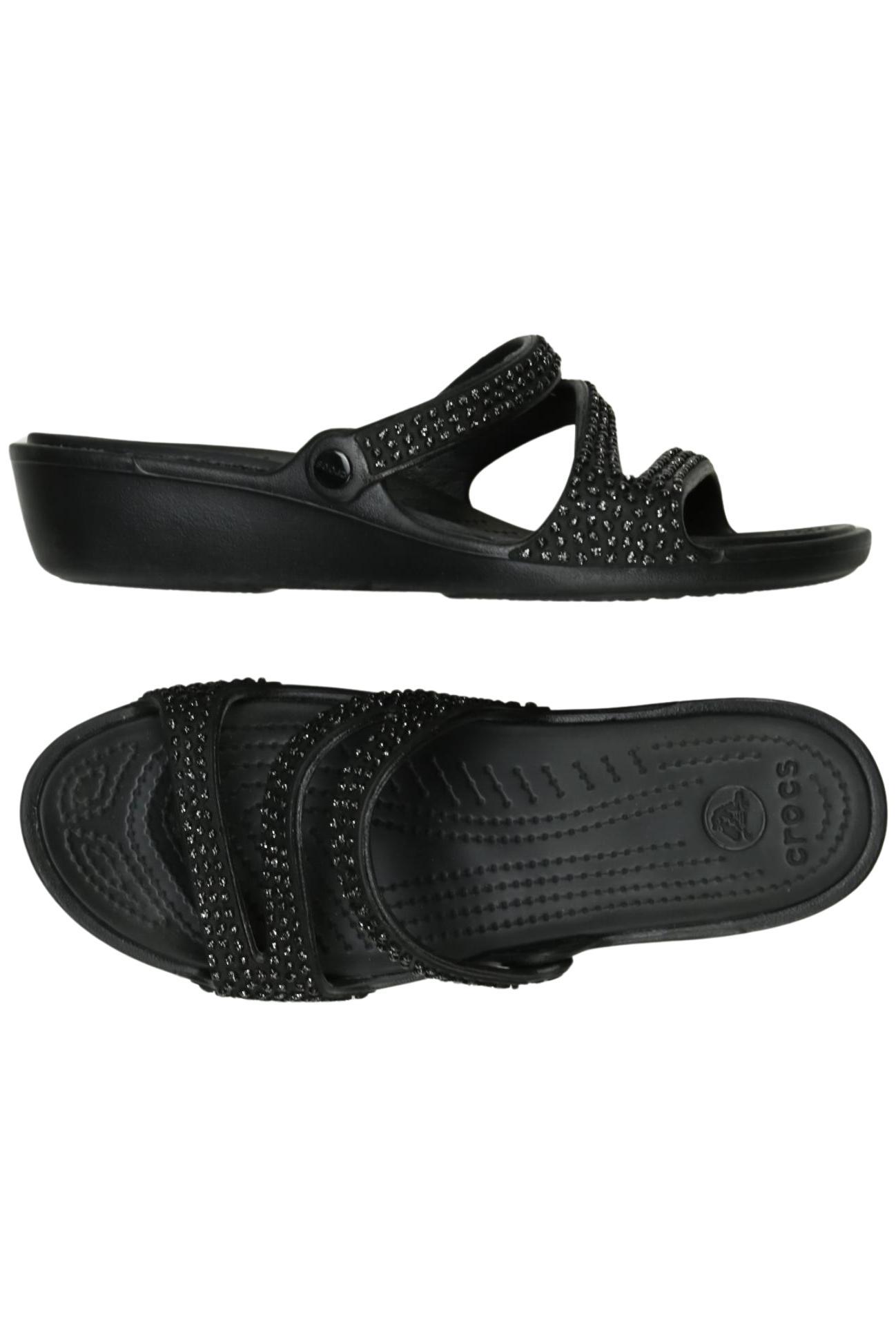

Crocs Damen Sandale, schwarz, Gr. 8