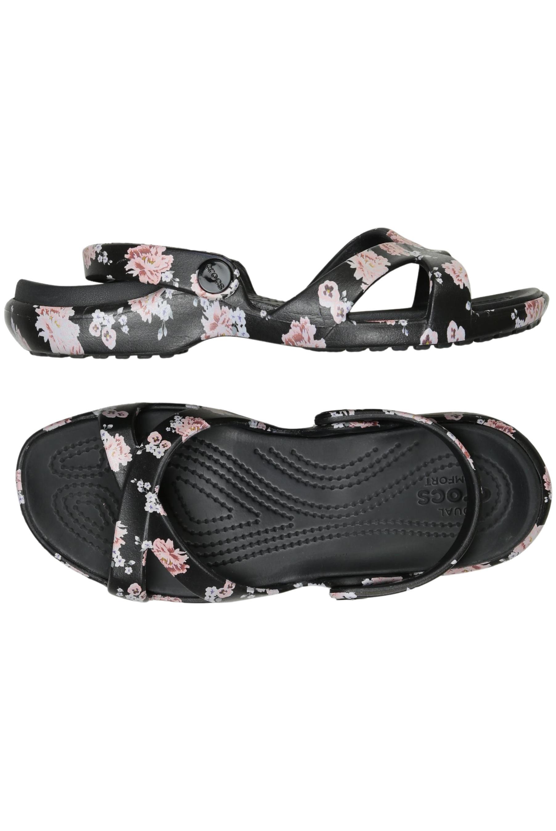 

Crocs Damen Sandale, schwarz, Gr. 8