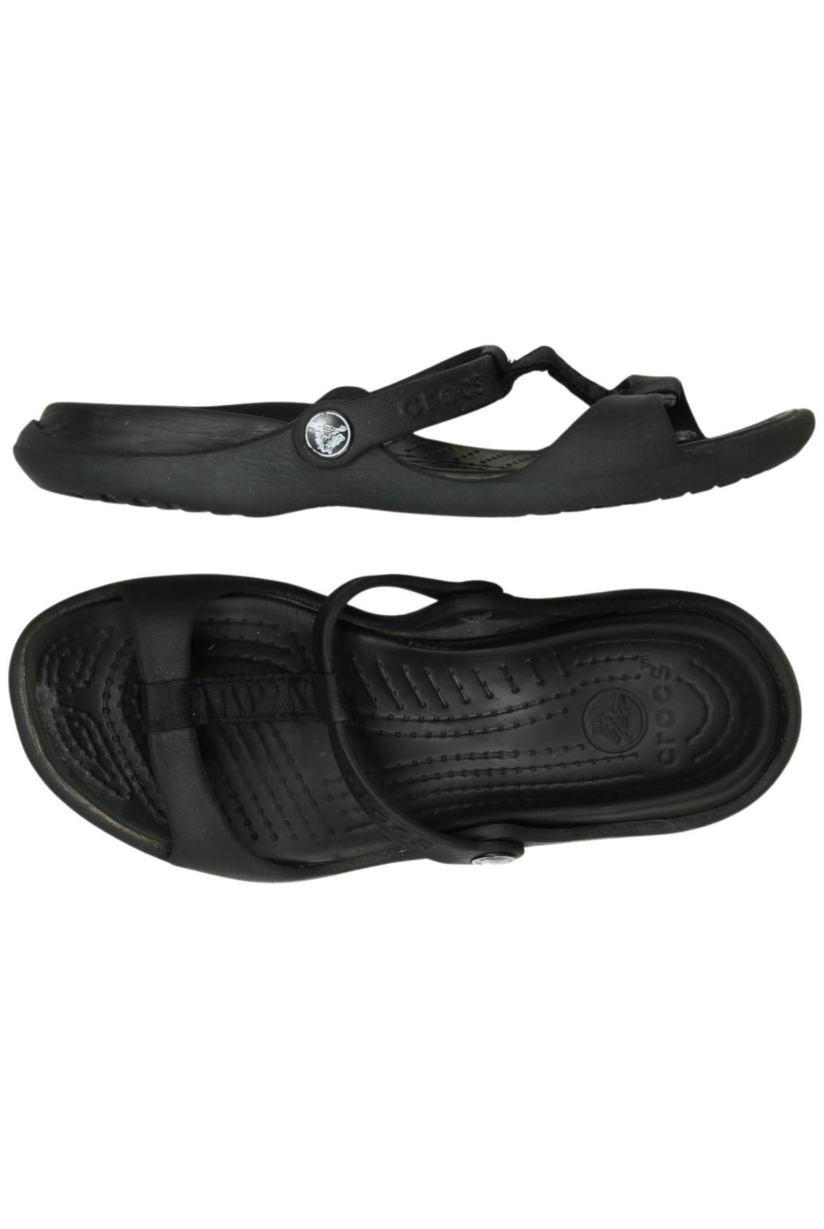 

Crocs Damen Sandale, schwarz, Gr. 8