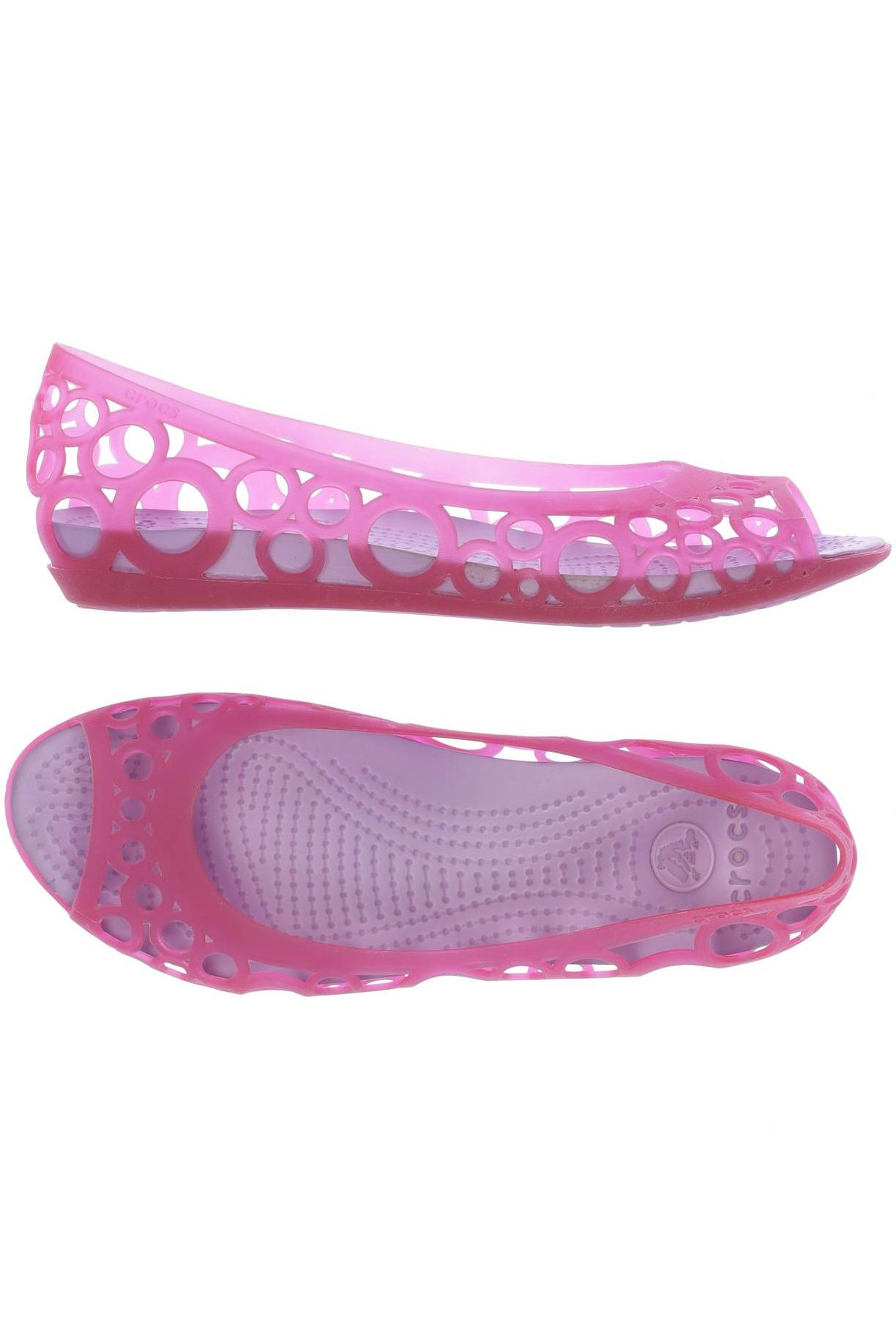 

Crocs Damen Sandale, pink, Gr. 8