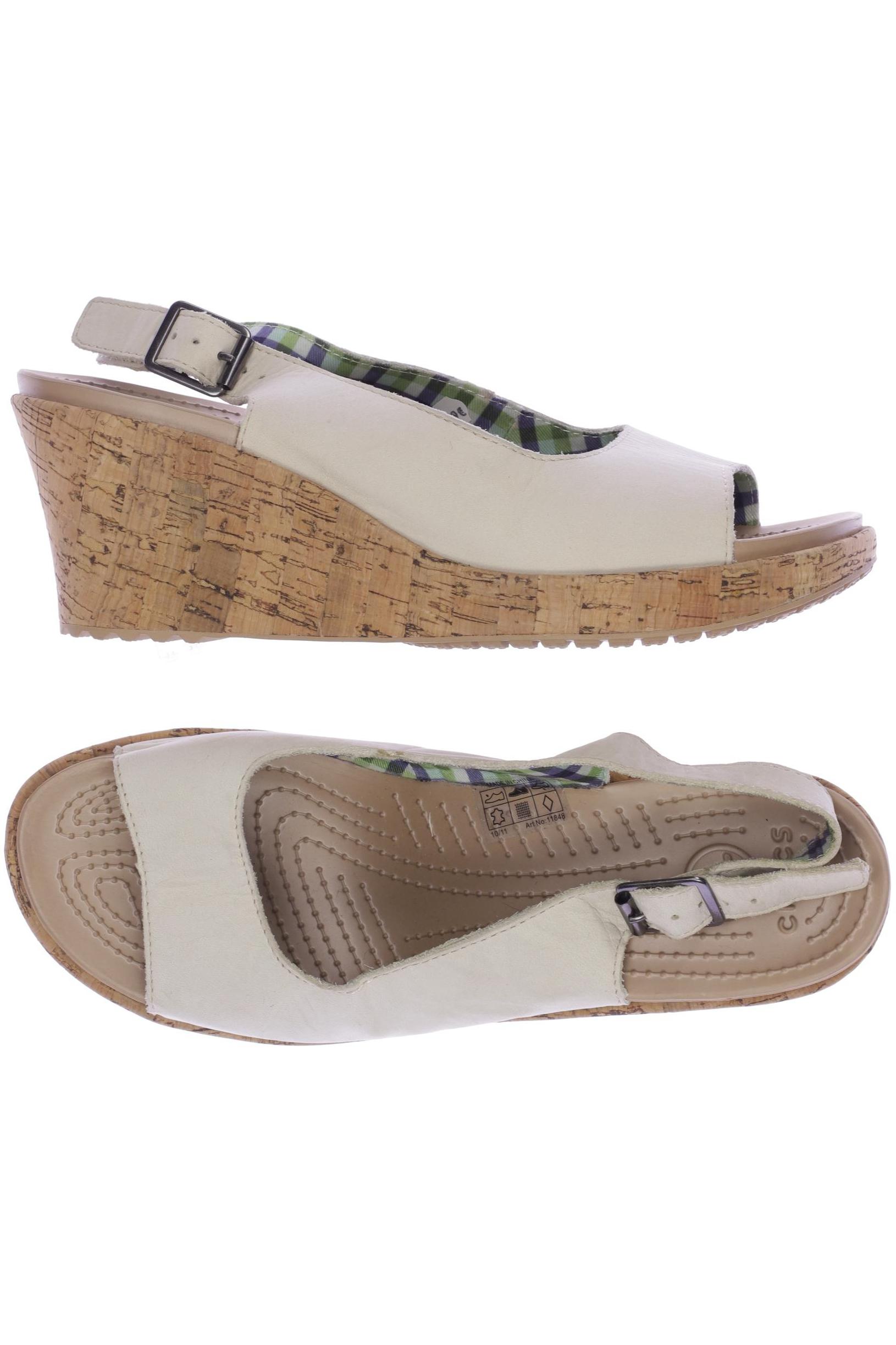 

Crocs Damen Sandale, beige, Gr. 11