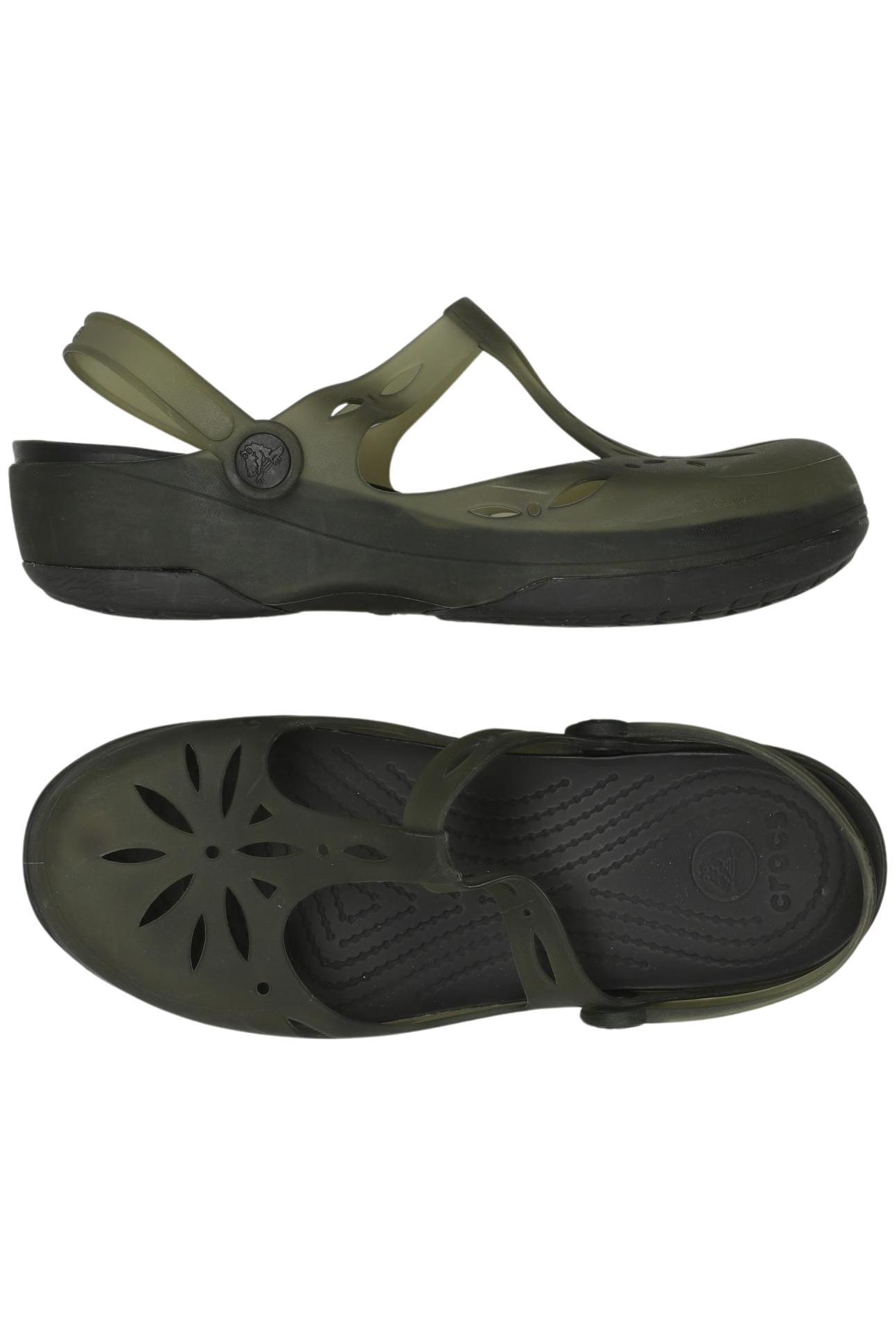 

Crocs Damen Sandale, grün, Gr. 7