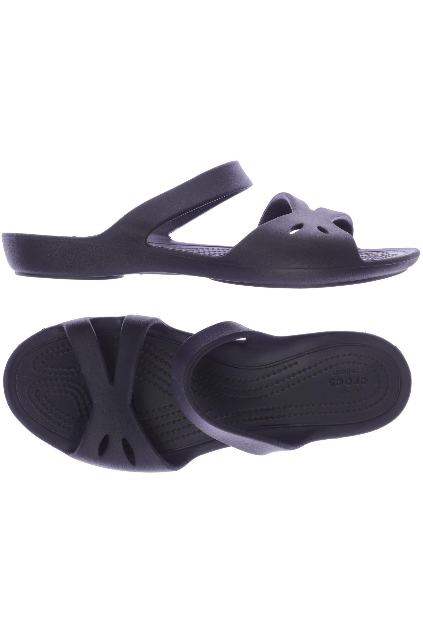 

Crocs Damen Sandale, schwarz