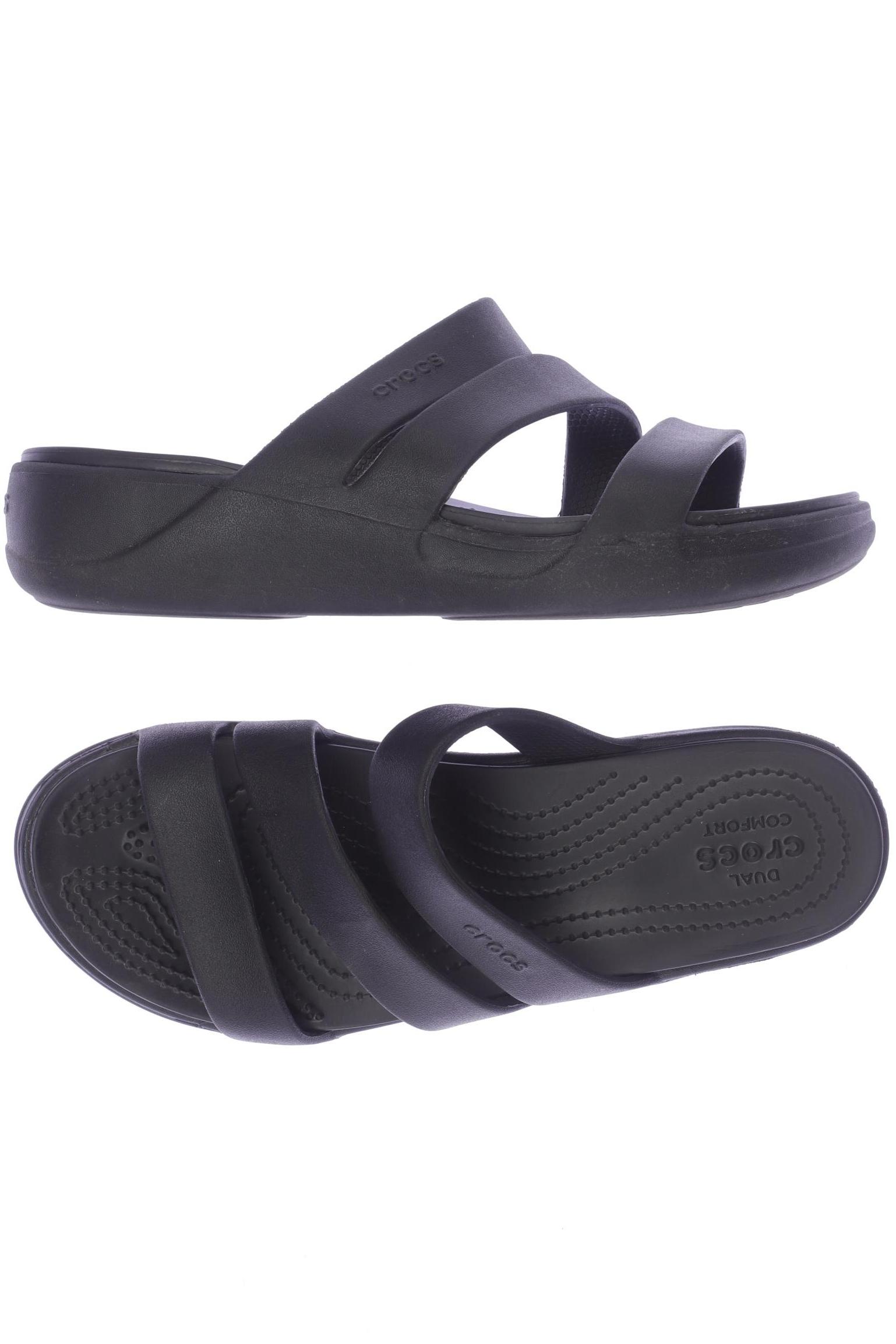 

Crocs Damen Sandale, schwarz, Gr. 8