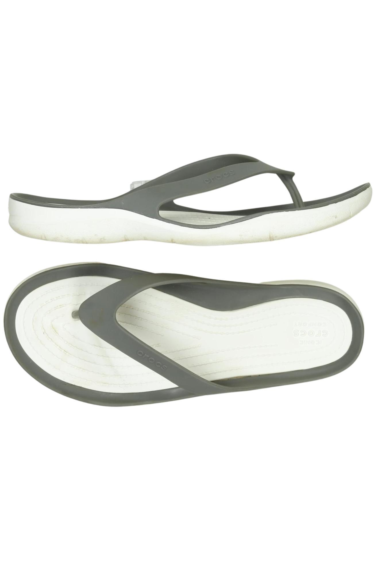 

Crocs Damen Sandale, grau, Gr. 8