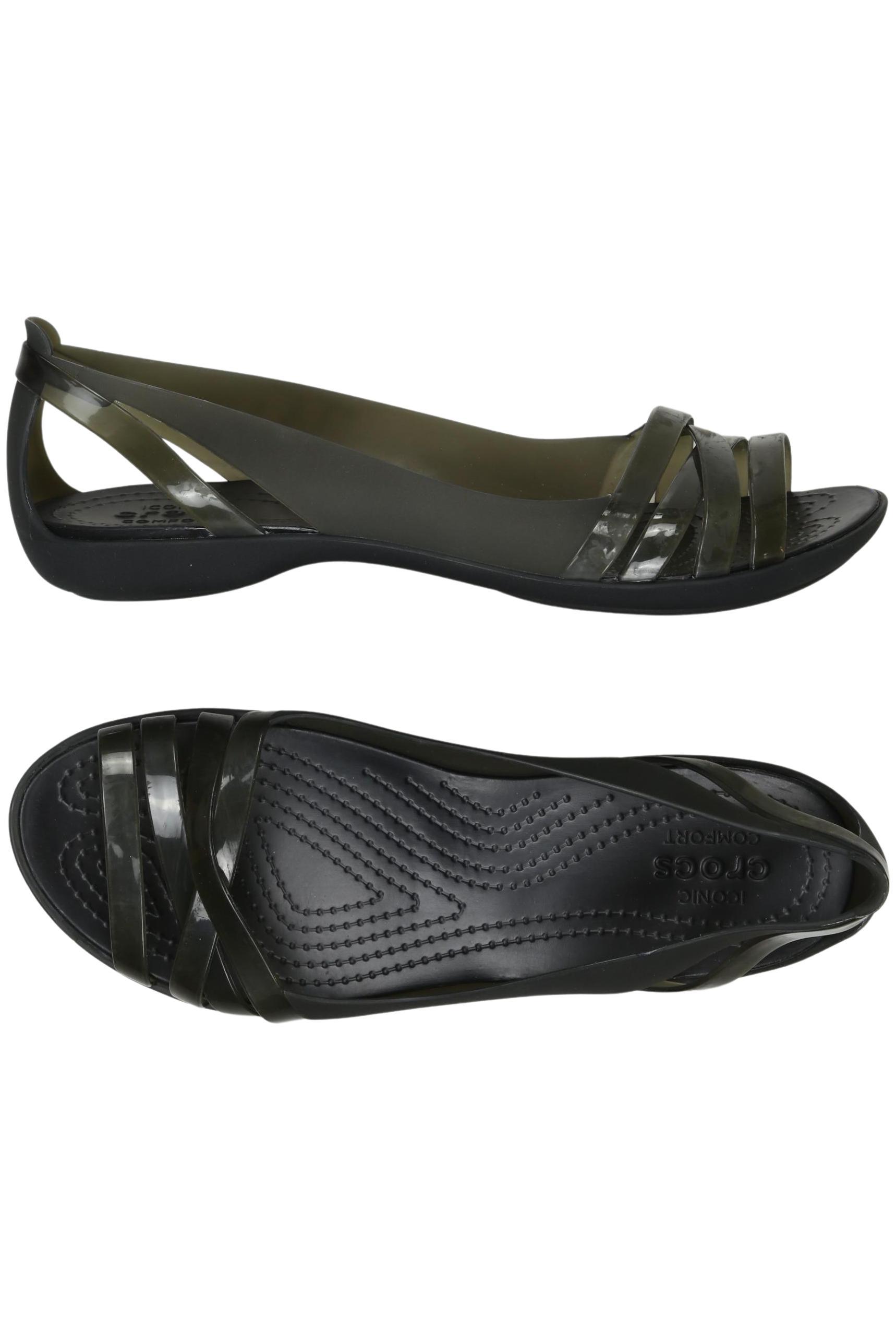 

Crocs Damen Sandale, grau, Gr. 8