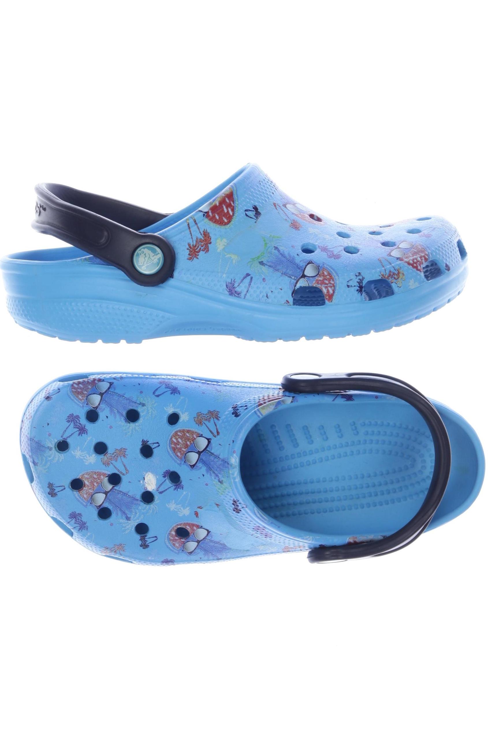 

Crocs Damen Sandale, blau, Gr. 7