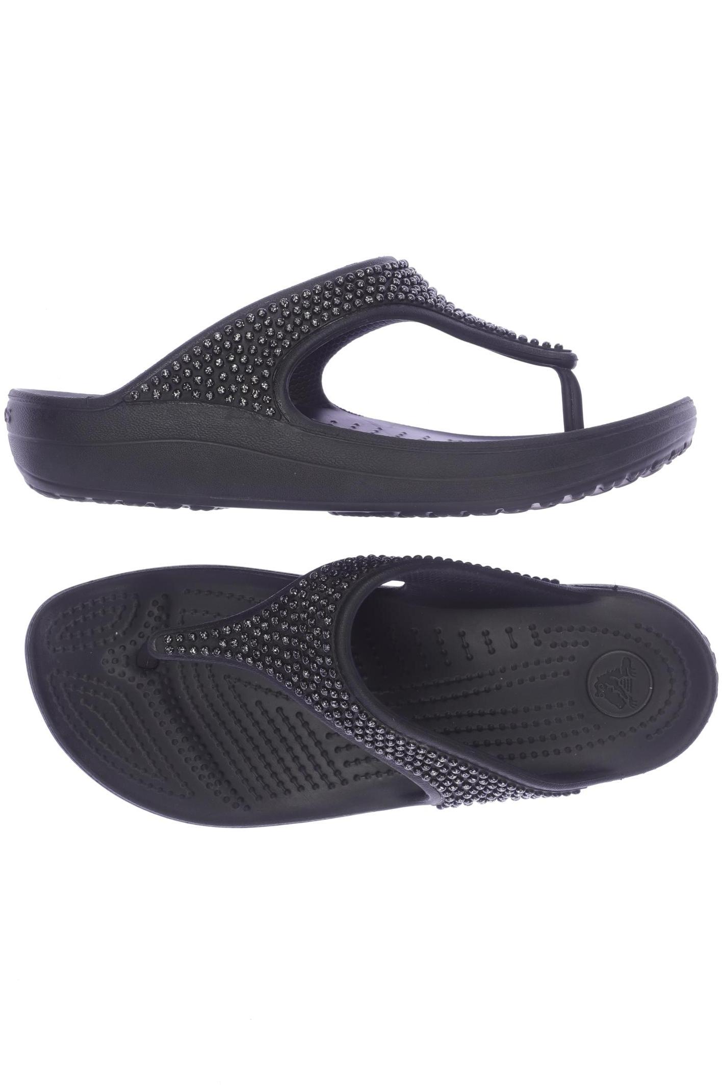 

Crocs Damen Sandale, schwarz, Gr. 8