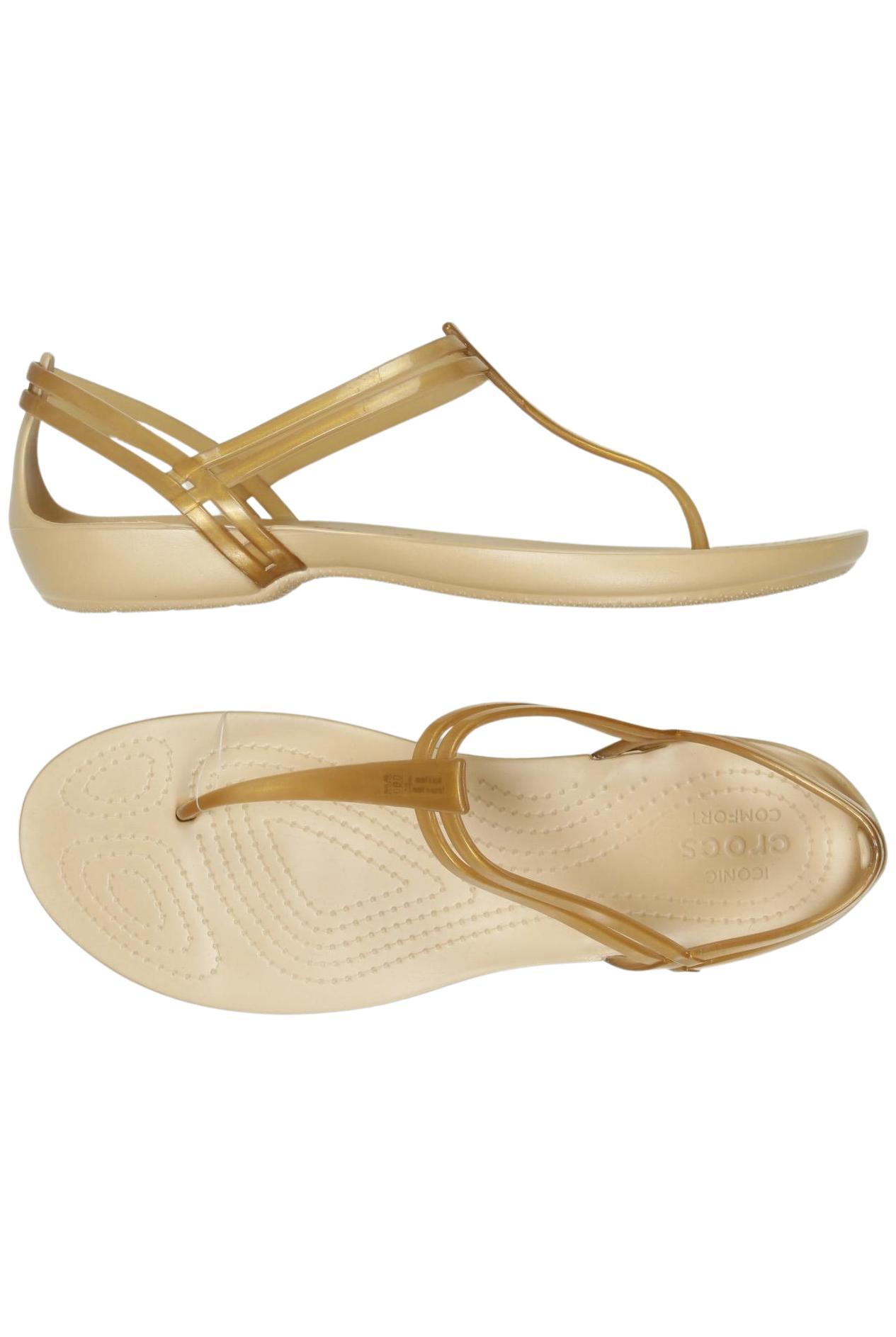 

Crocs Damen Sandale, beige, Gr. 10