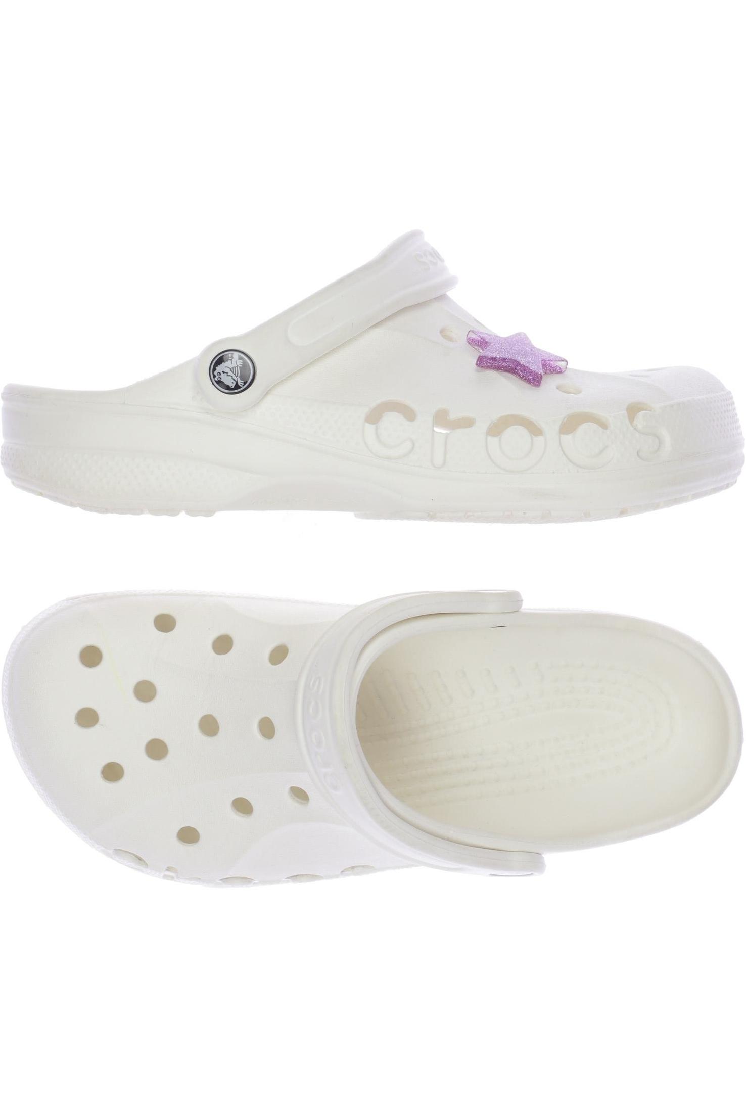 

Crocs Damen Sandale, cremeweiß, Gr. 9