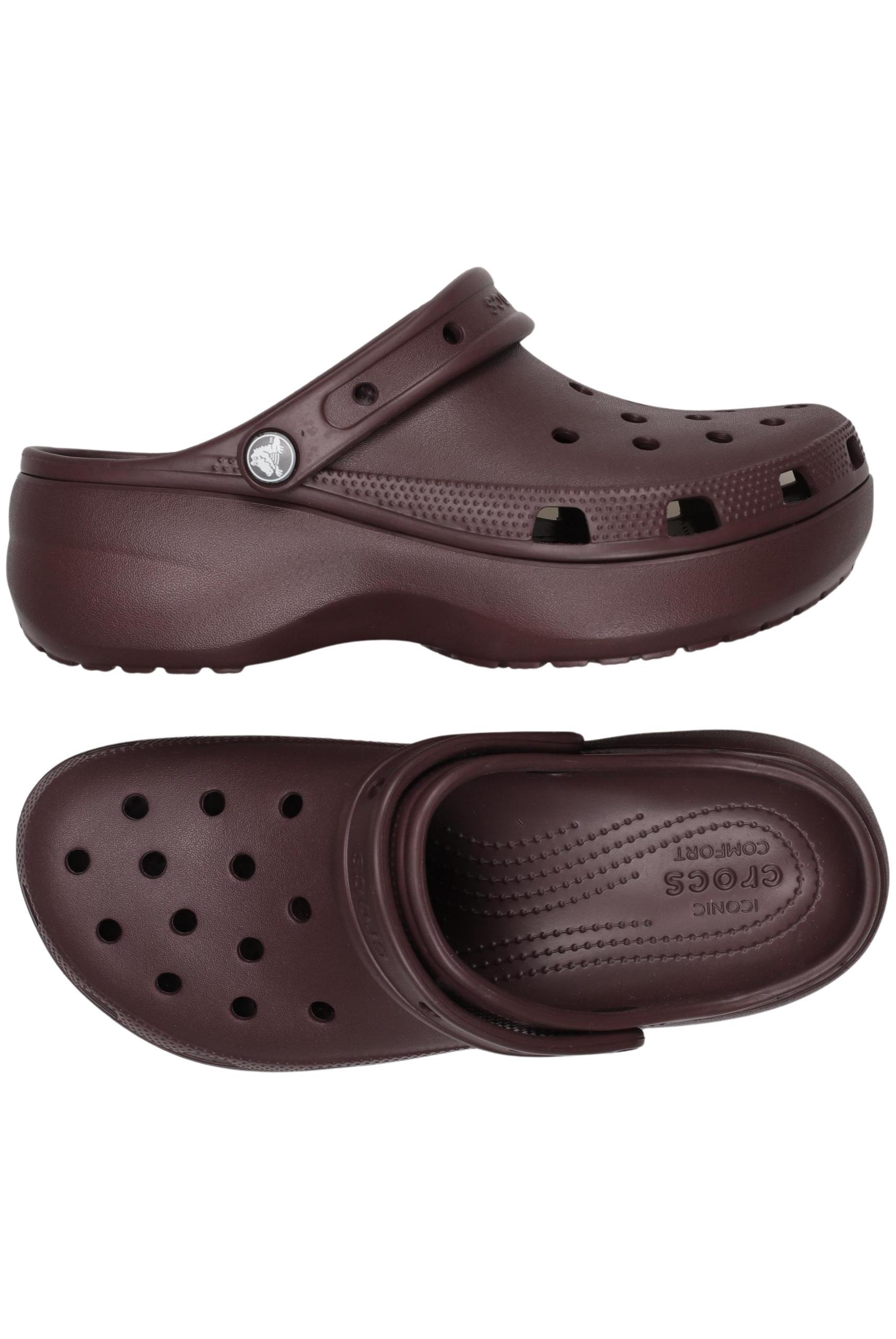 

Crocs Damen Sandale, bordeaux, Gr. 8